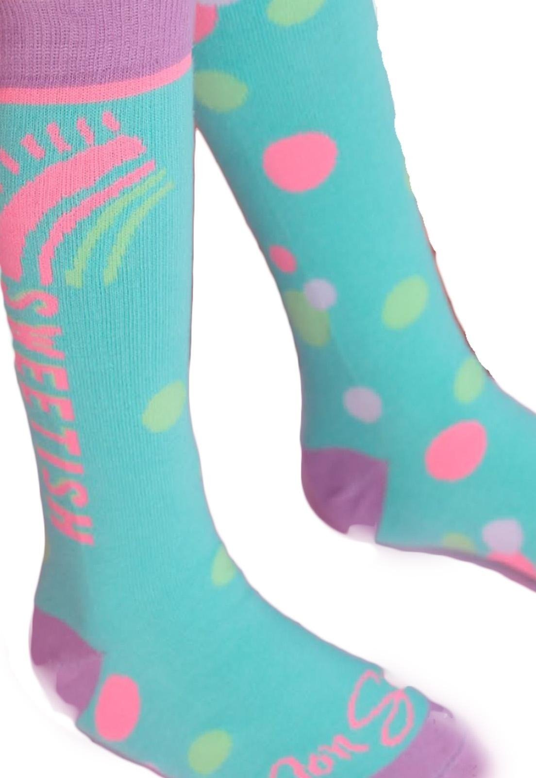 Vista 3 Infantil - Meia Longa Estampada Mon Sucrê unico Mon Sucré unico