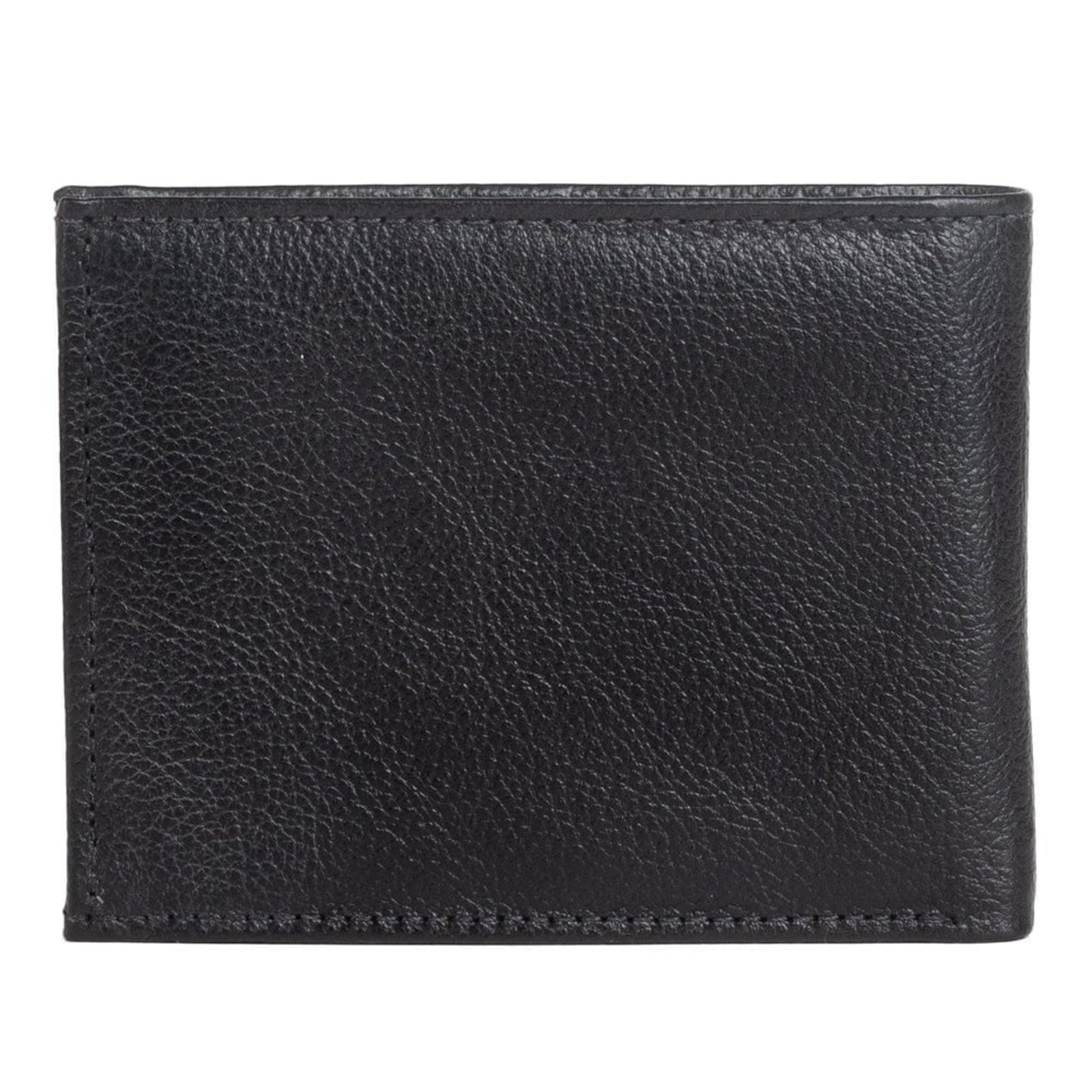 Vista 3 Carteira Masculina Fasolo em Couro Slim CNH preto Fasolo preto