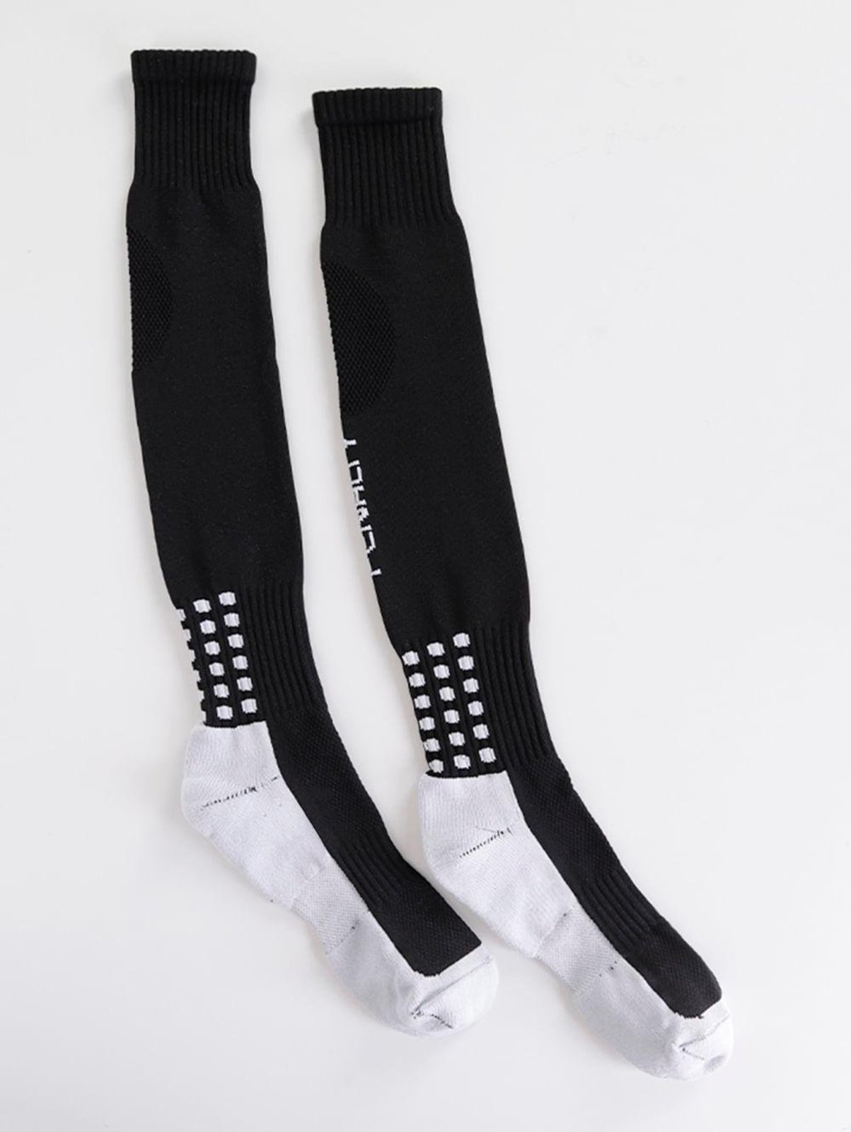 Meia de Futebol Penalty Masculina Preto/Branco