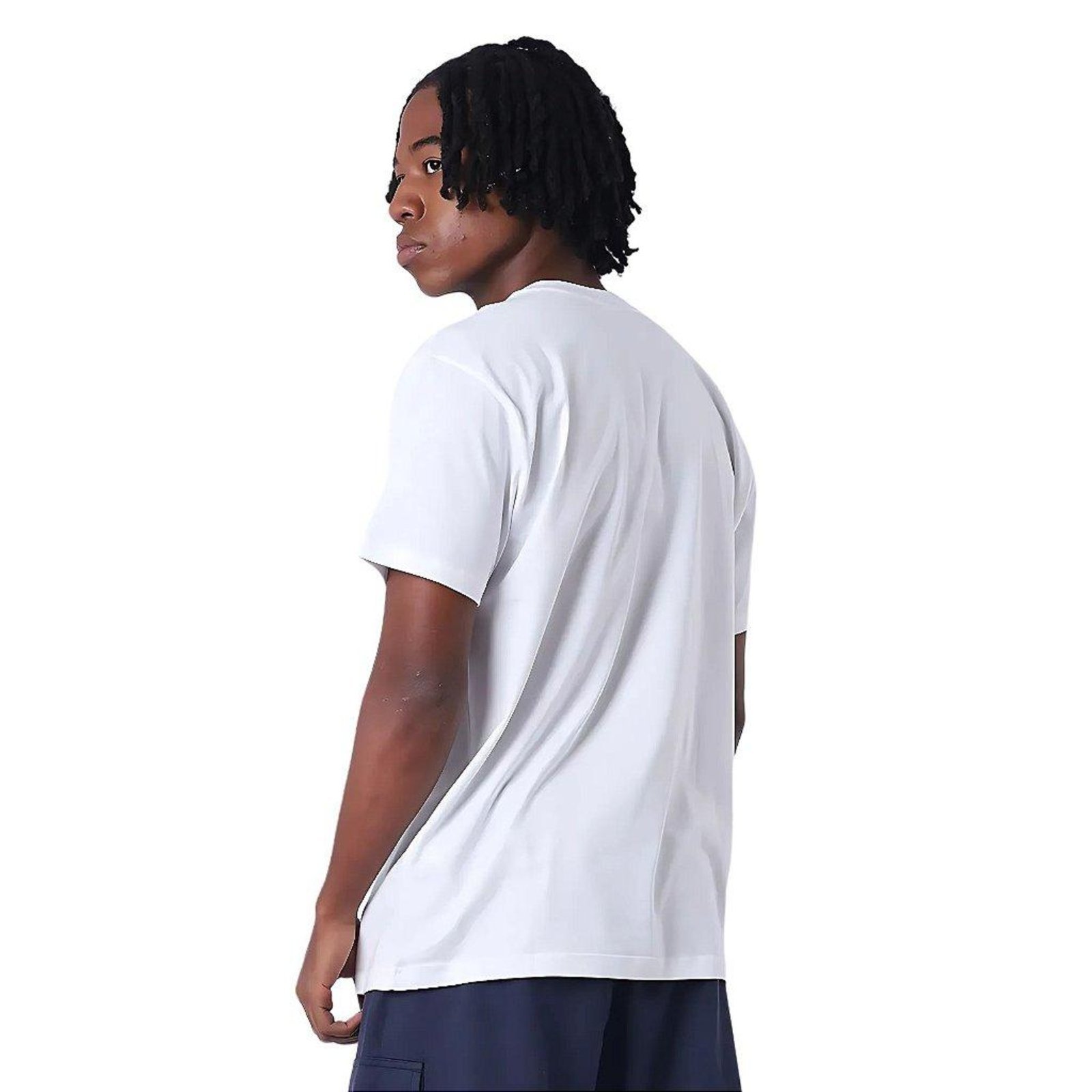 Vista 3 Camiseta Manga Curta Champion Mc Script Relevo Surton branco Champion branco