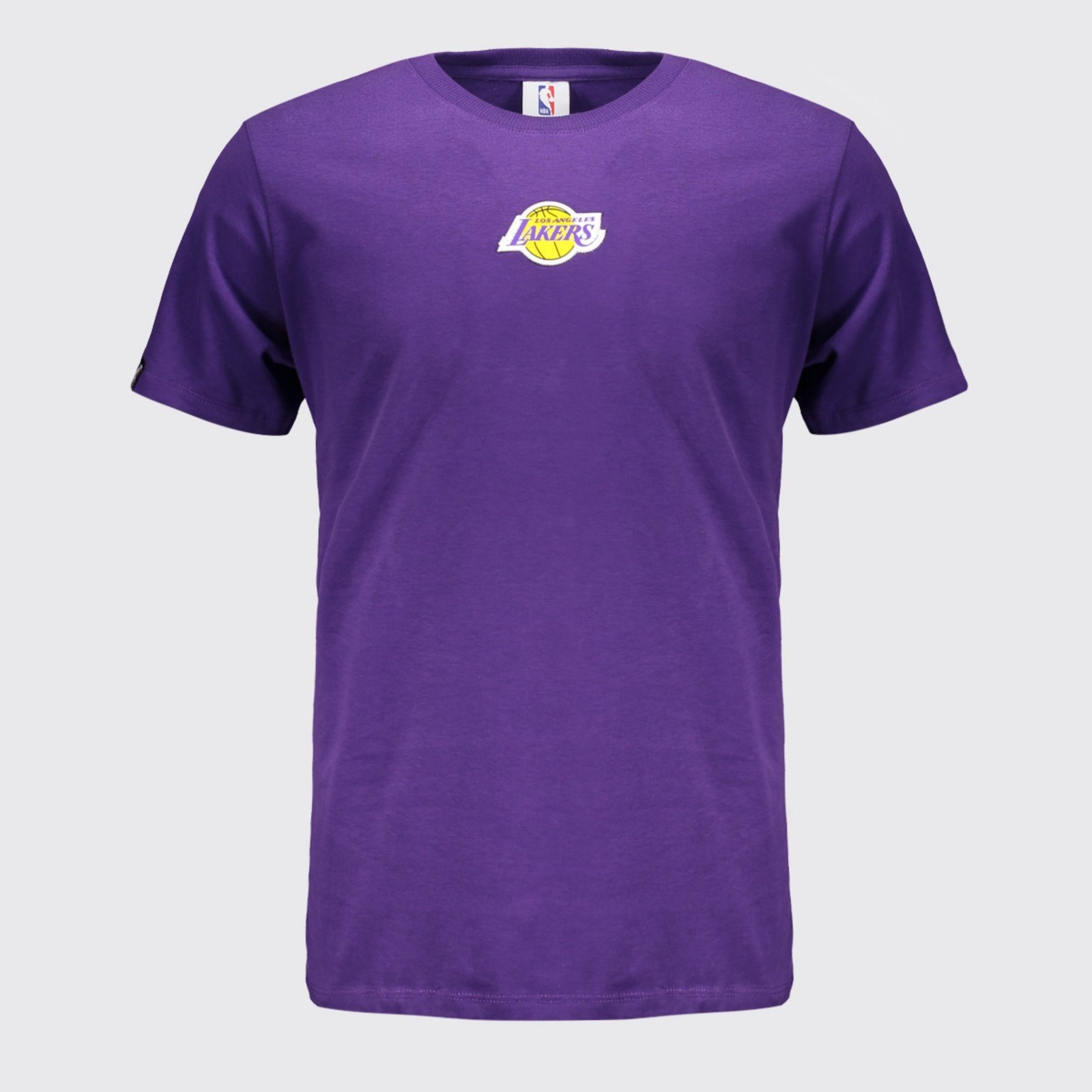 Camiseta NBA Los Angeles Lakers Logo Roxa