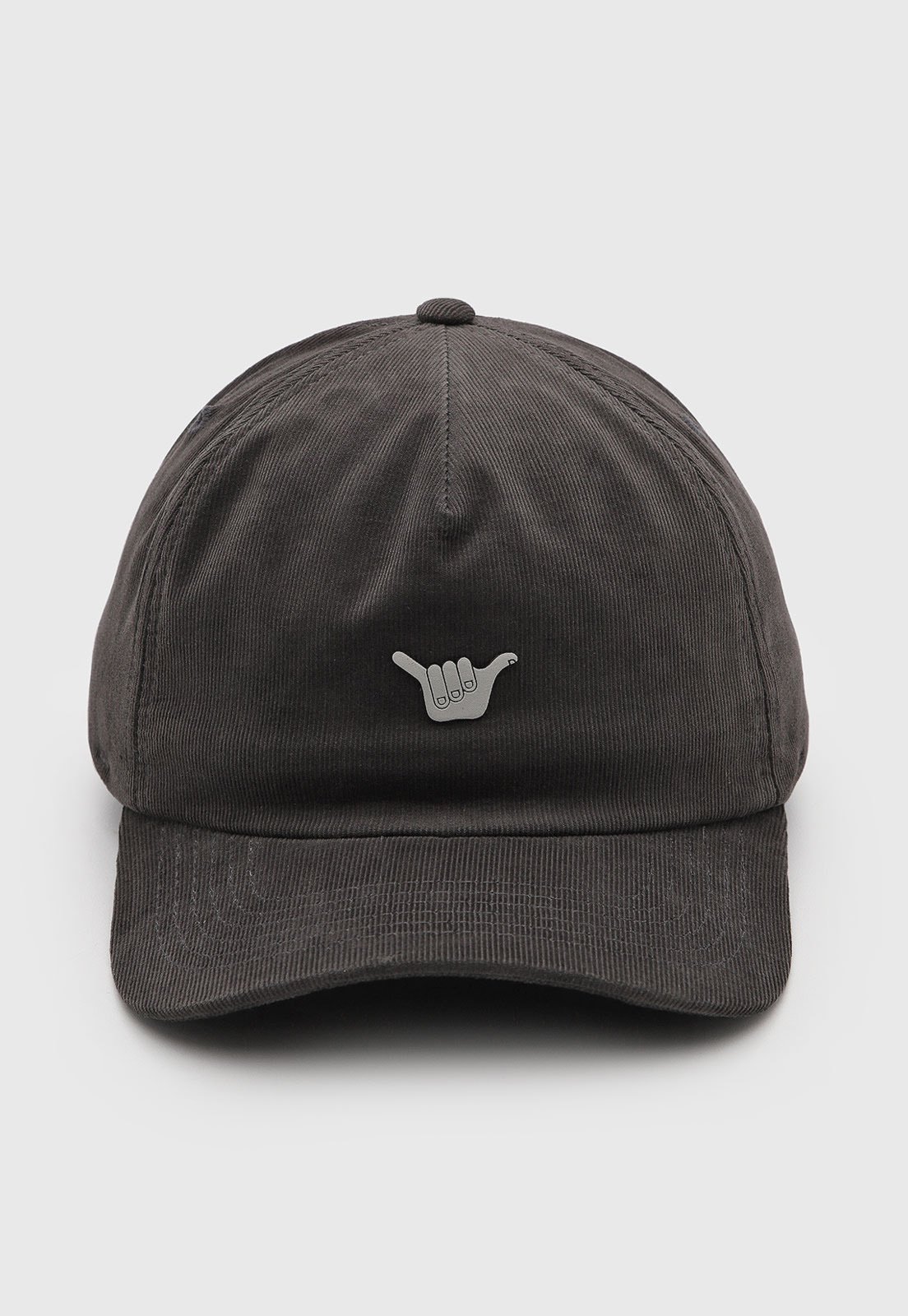 Boné Aba Curva Hang Loose Work Strapback Cinza