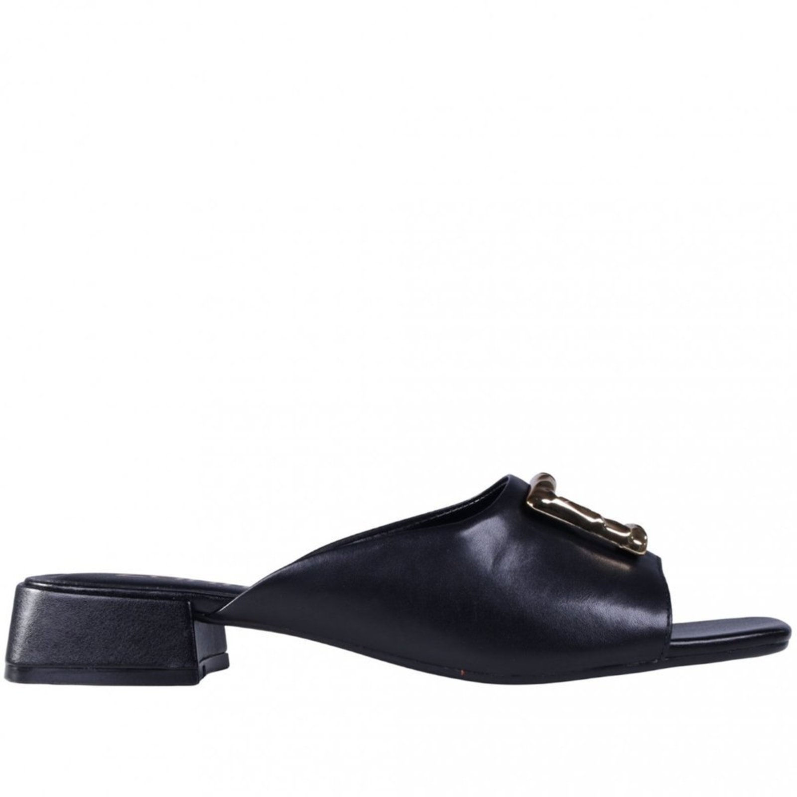 Tamanco Feminino com Detalhe Metálico Zariff 146022 Zariff Preto