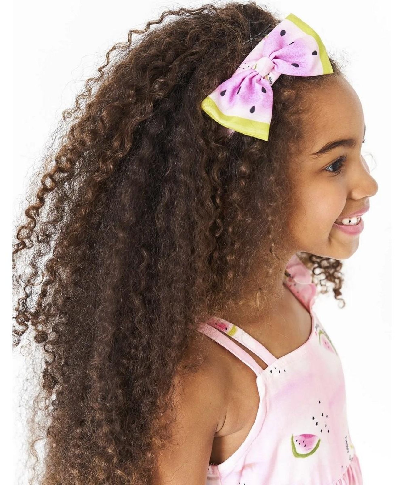 Infantil - Arco Menina Melancia Alphabeto Rosa Rosa