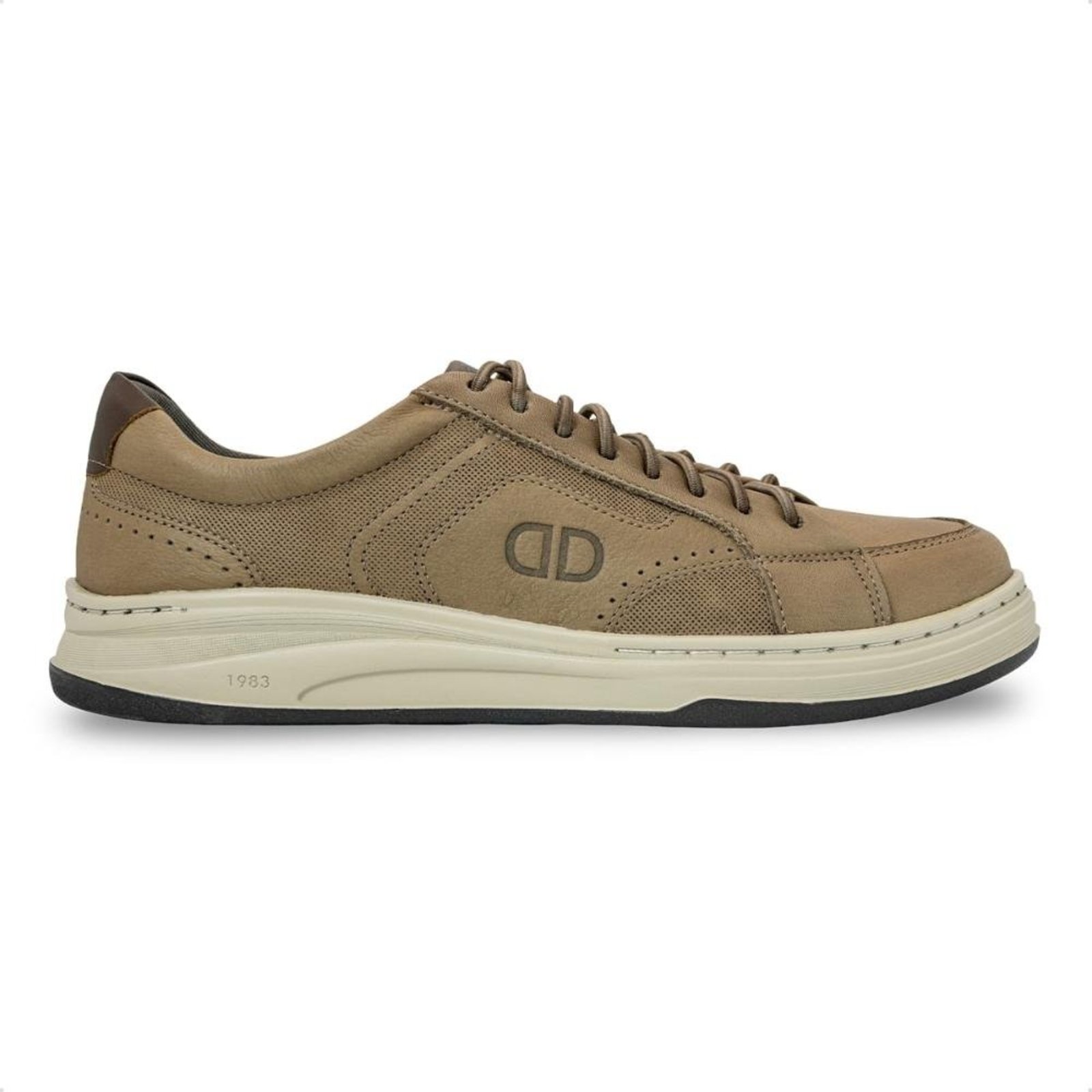 Sapatênis Democrata Masculino Denin Step 640301 Marrom