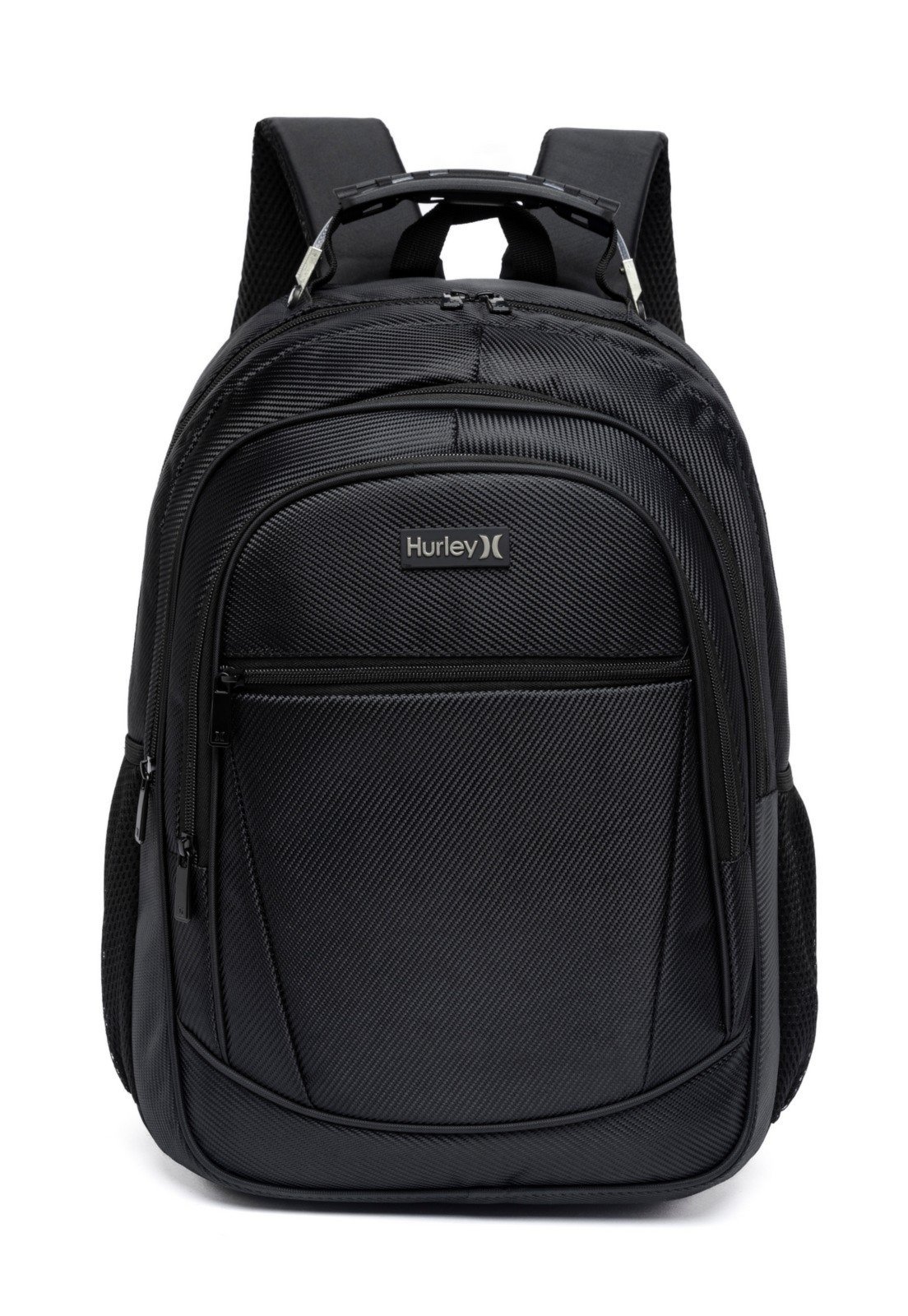 Mochila Bolsa Hurley Executiva Notebook Cabo de Aço Reforçada Preta