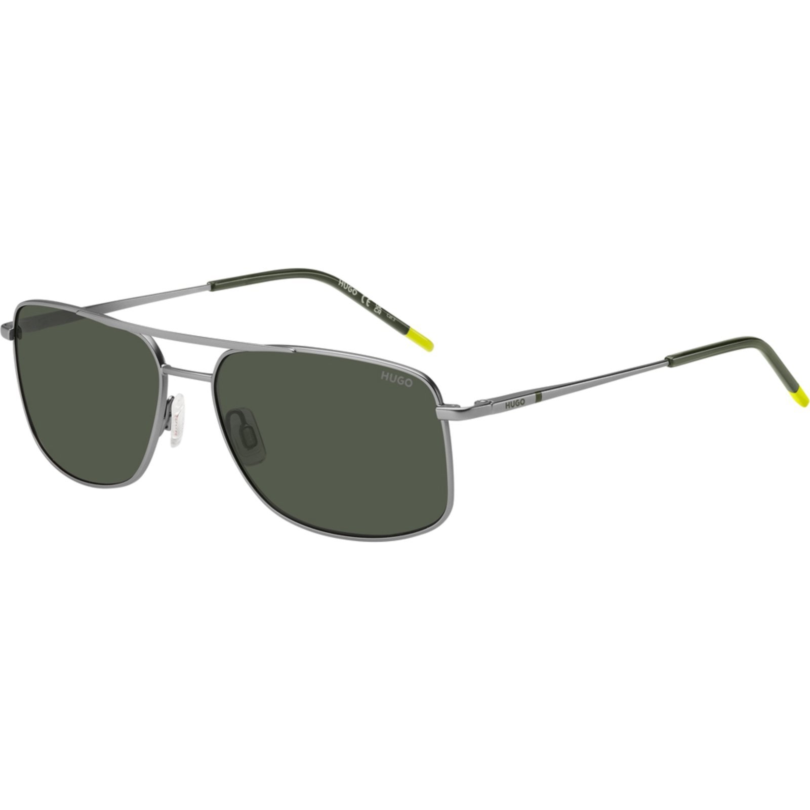 Vista 2 Óculos de Sol Hugo Boss 1287 S SMF 59QT Masculino Carrera cinza Carrera cinza
