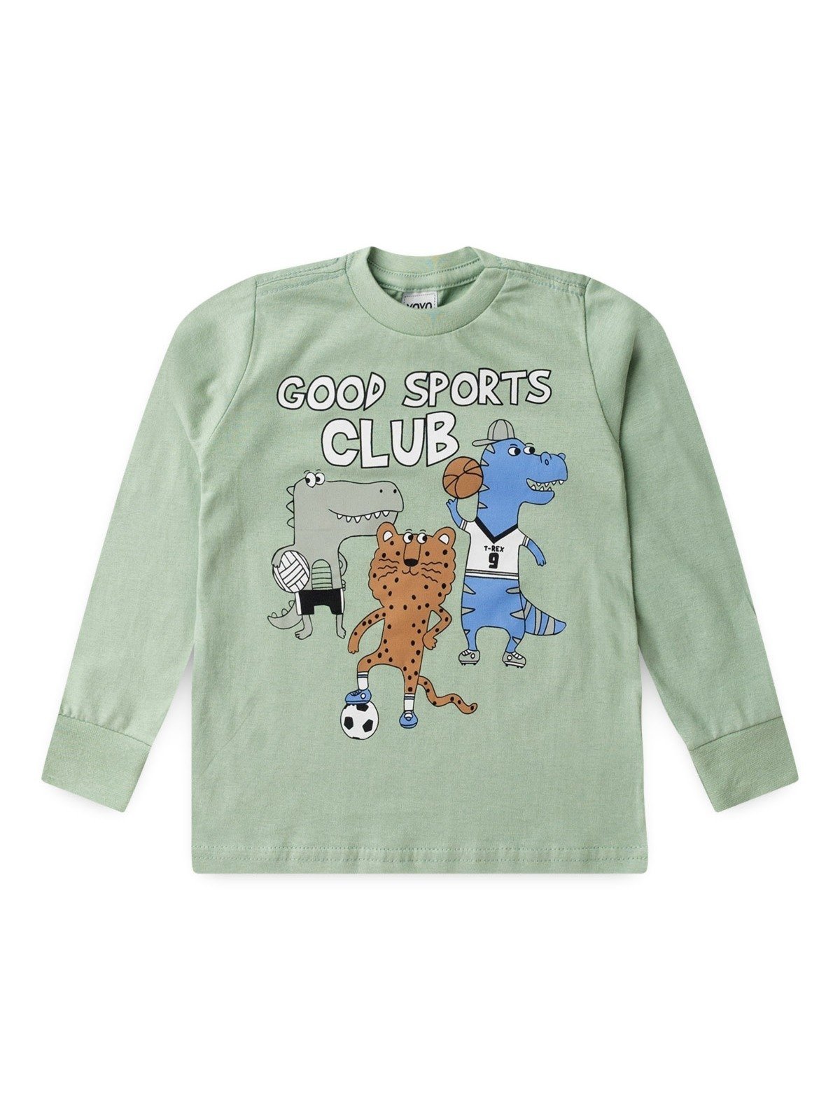 Vista 2 Infantil - Blusa Platinum Clube Animal PLATINUM KIDS verde PLATINUM KIDS verde