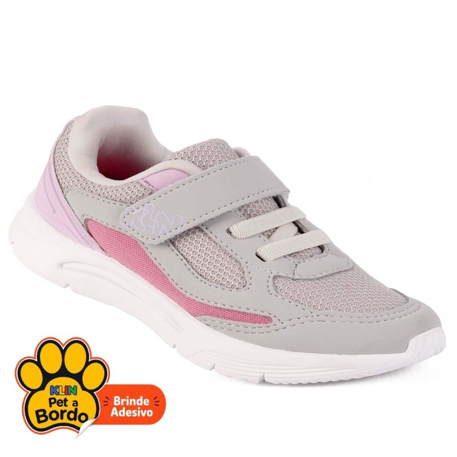 Infantil - Tênis Menina Klin New Sport Gelo – Conforto Anatômico e Calce Fácil