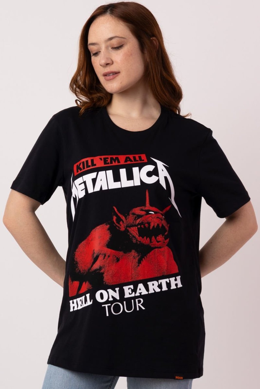 Camiseta Metallica Hell On Earth Tour