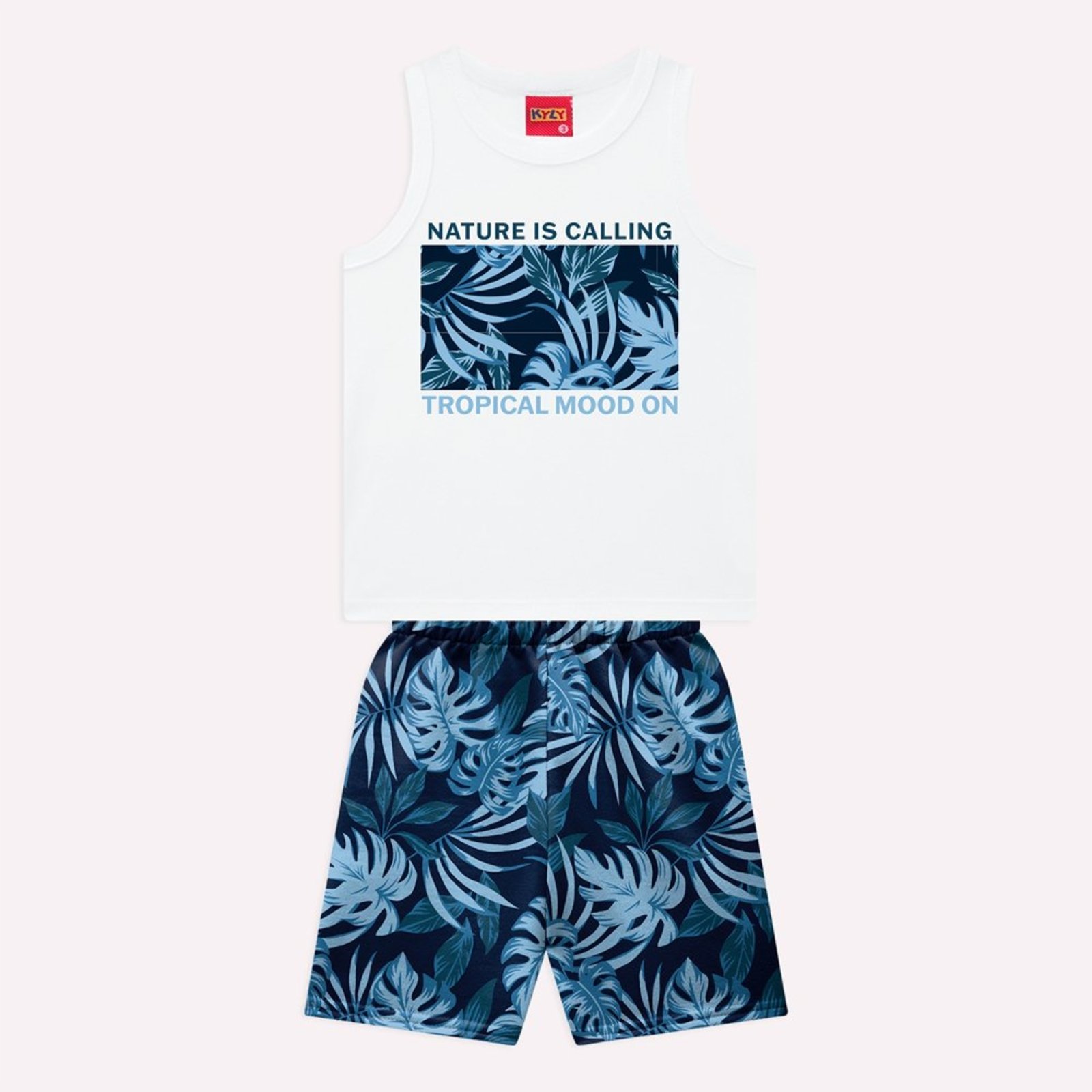 Infantil - Conjunto Menino Folhagem Kyly
