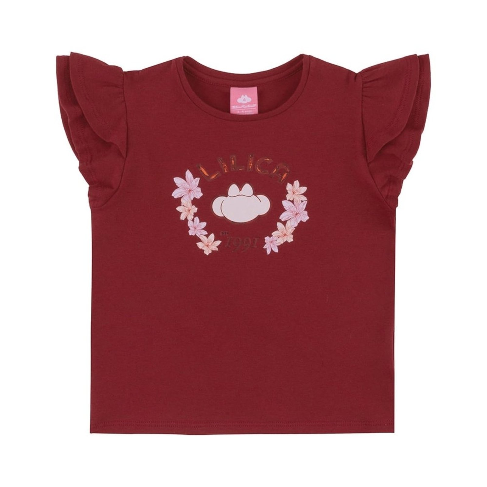 Infantil - Blusa Manga Curta Menina Lilica Ripilica