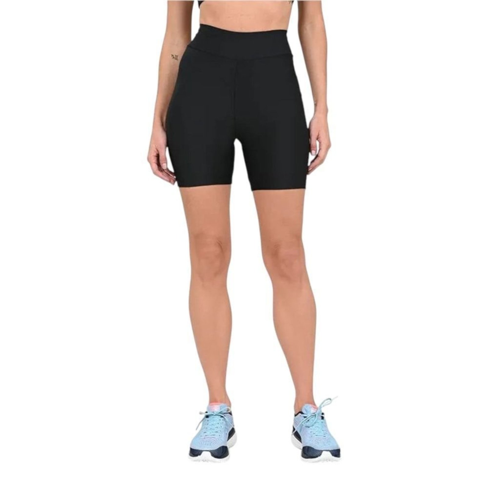 Bermuda Olympikus Basic 6 Feminina - Preto - Olympikus