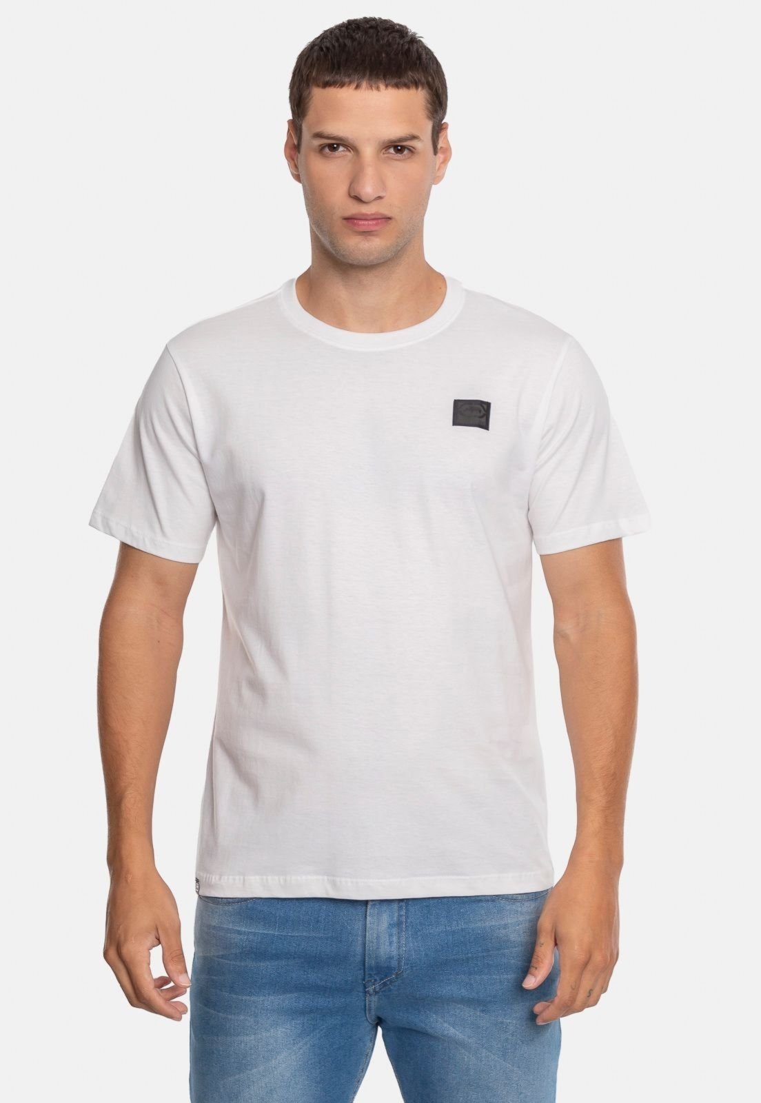 Camiseta Ecko Estampada Branca