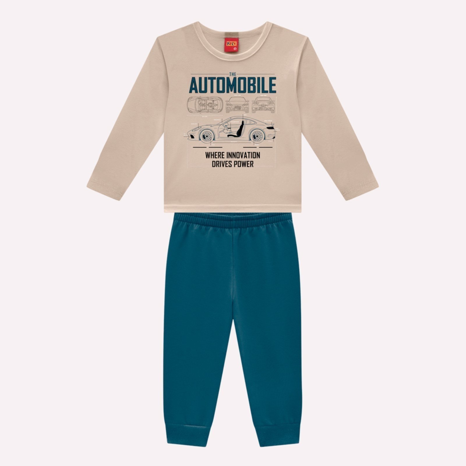 Infantil - Conjunto Menino Carro Kyly