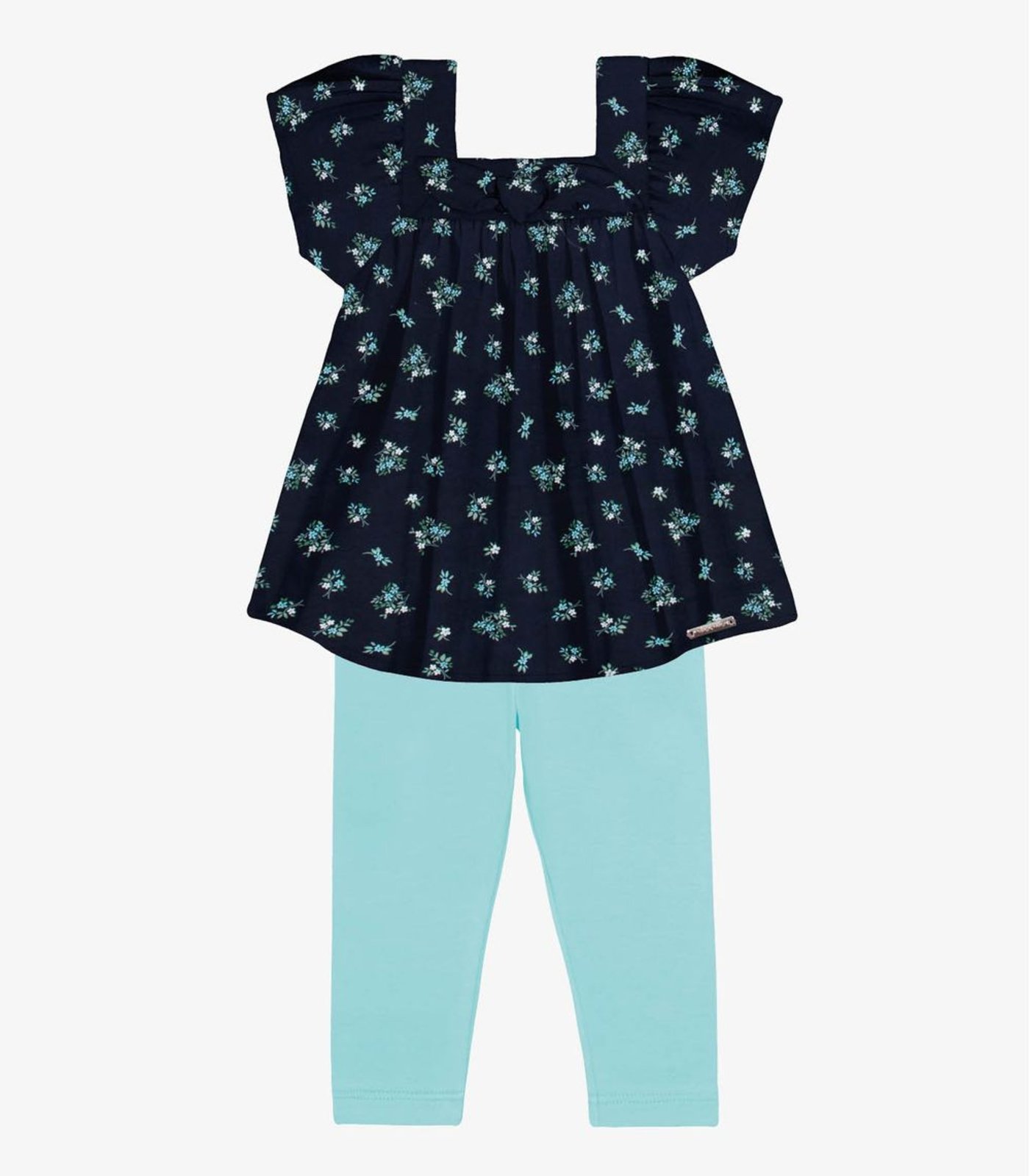 Infantil – Conjunto Bata Com Legging Trick Nick Azul