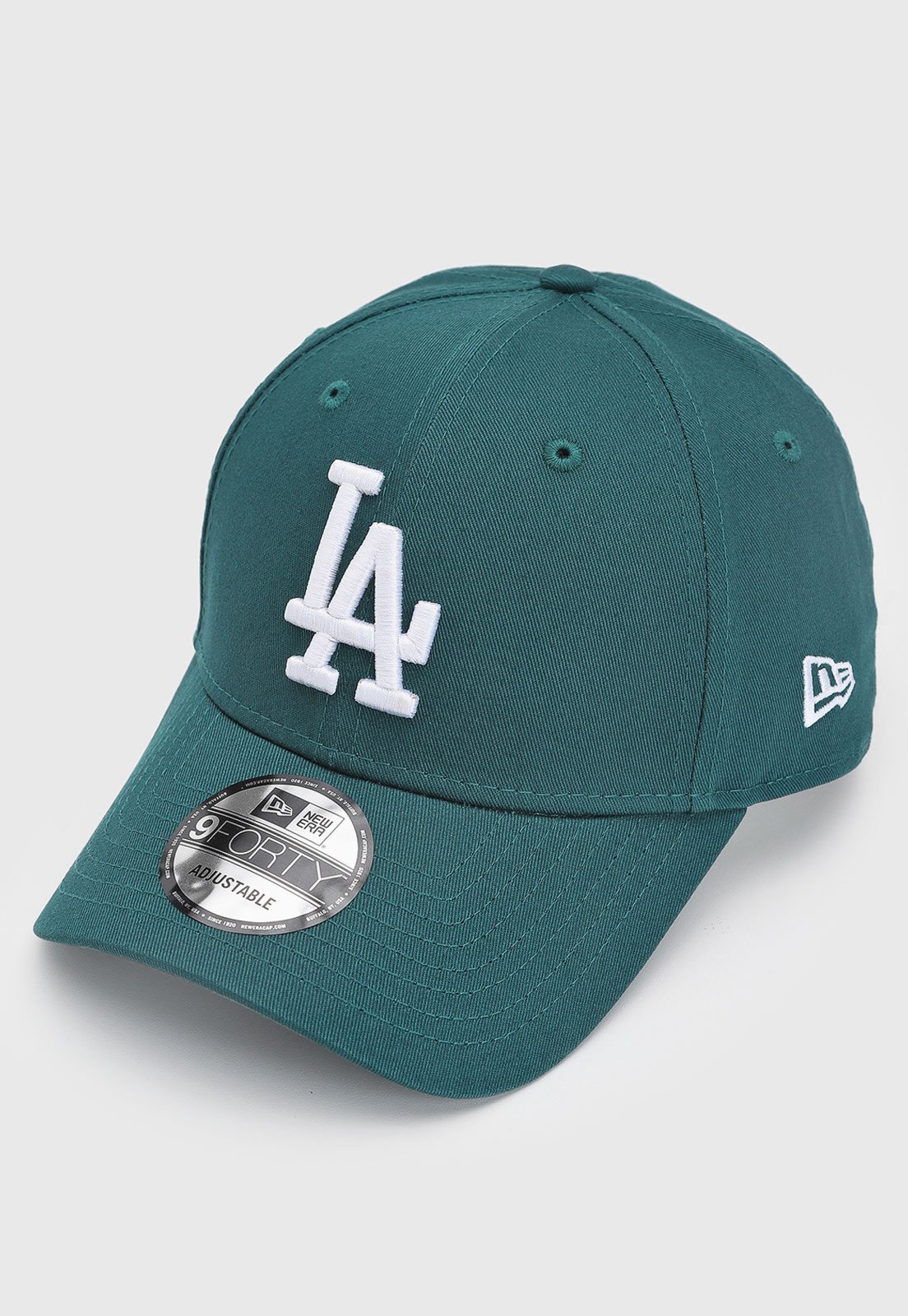 Vista 3 Boné New Era League Essential 9FORTY Los Angeles Dodgers Petróleo new era verde