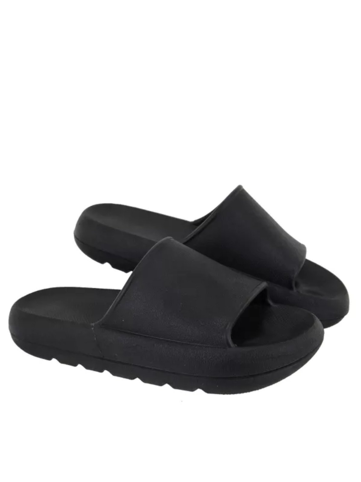 Chinelo Nuvem Feminino Urbania Slide Macio Masculino Antiderrapante Confortável Unissex Leve Praia Preto oferta