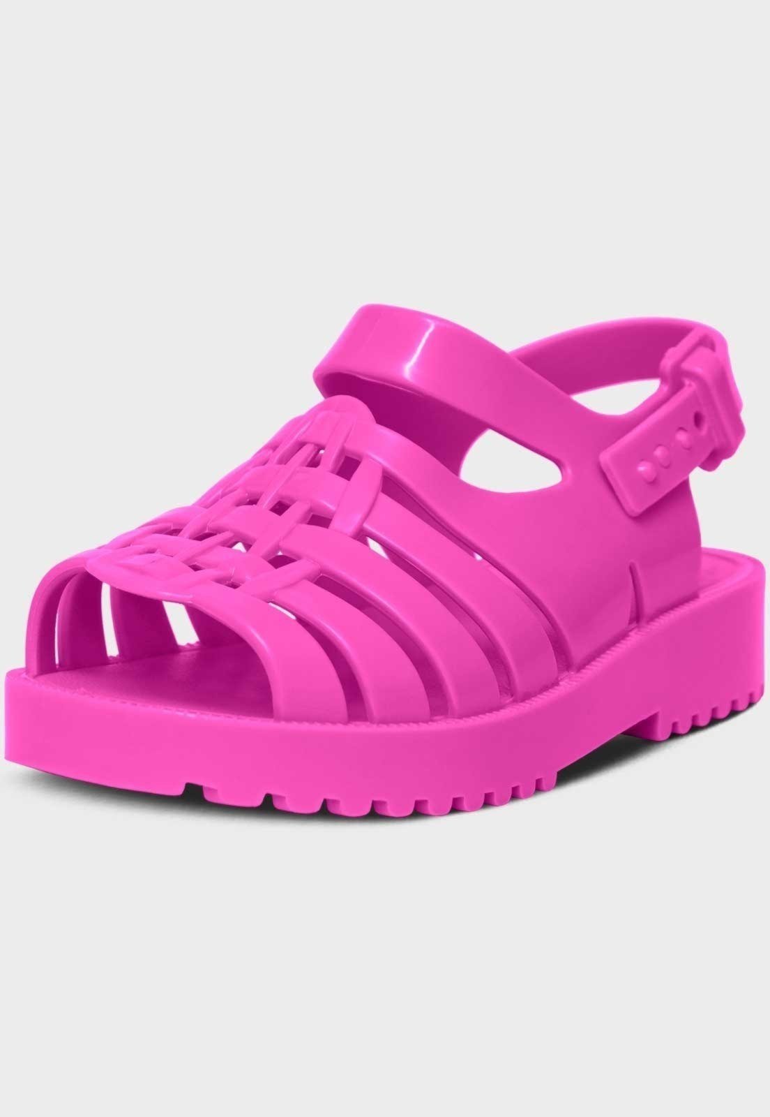 Infantil – Sandália Rasteira Pópidi Menina Emborrachada Pink