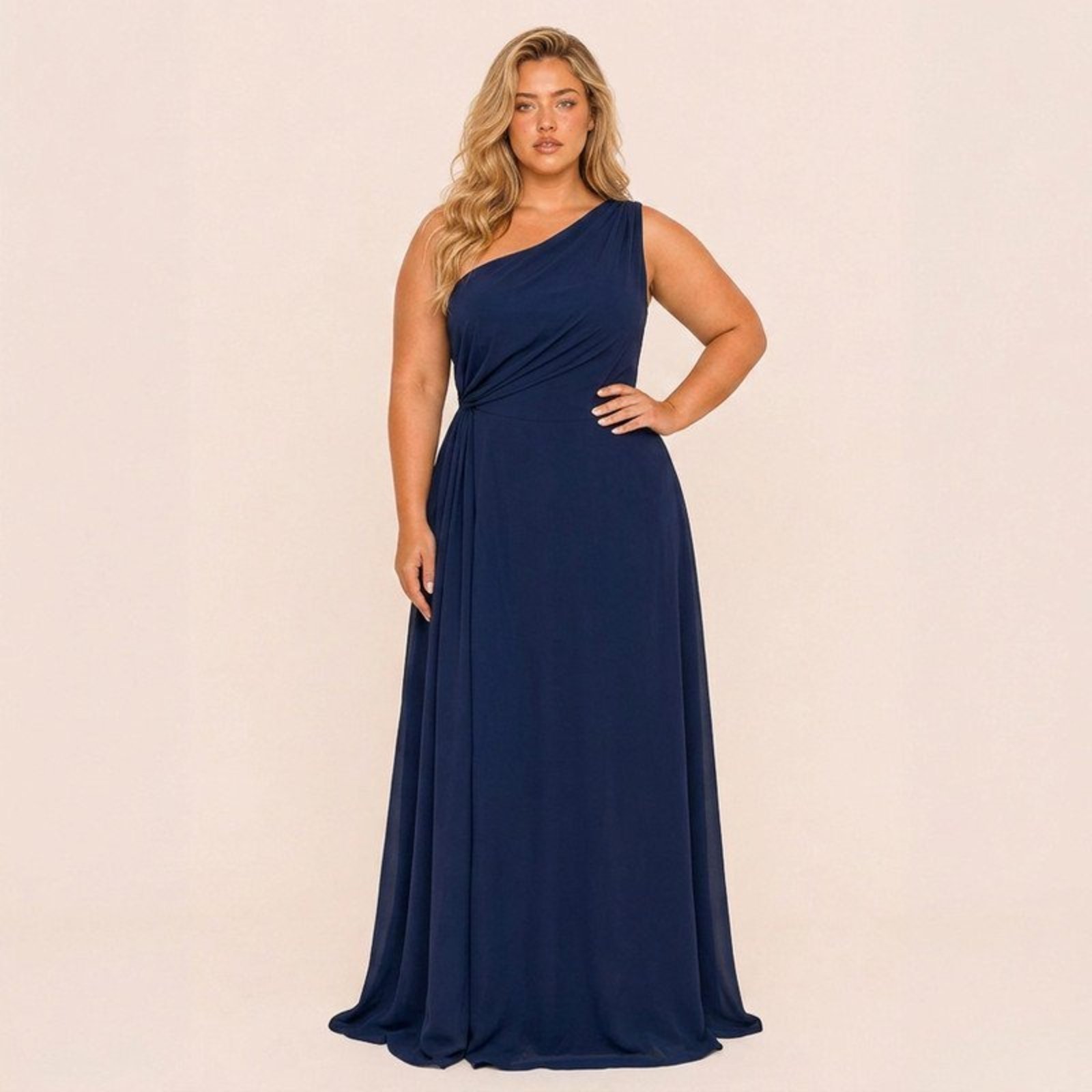 Vestido Auston Amora Azul Marinho