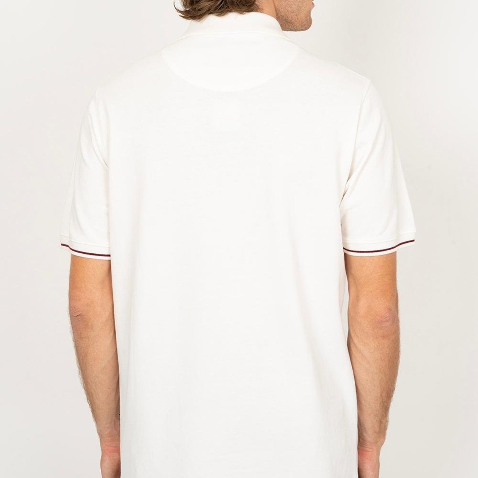 Camisa Quiksilver Polo Light Line SM26 Masculina Snow White
