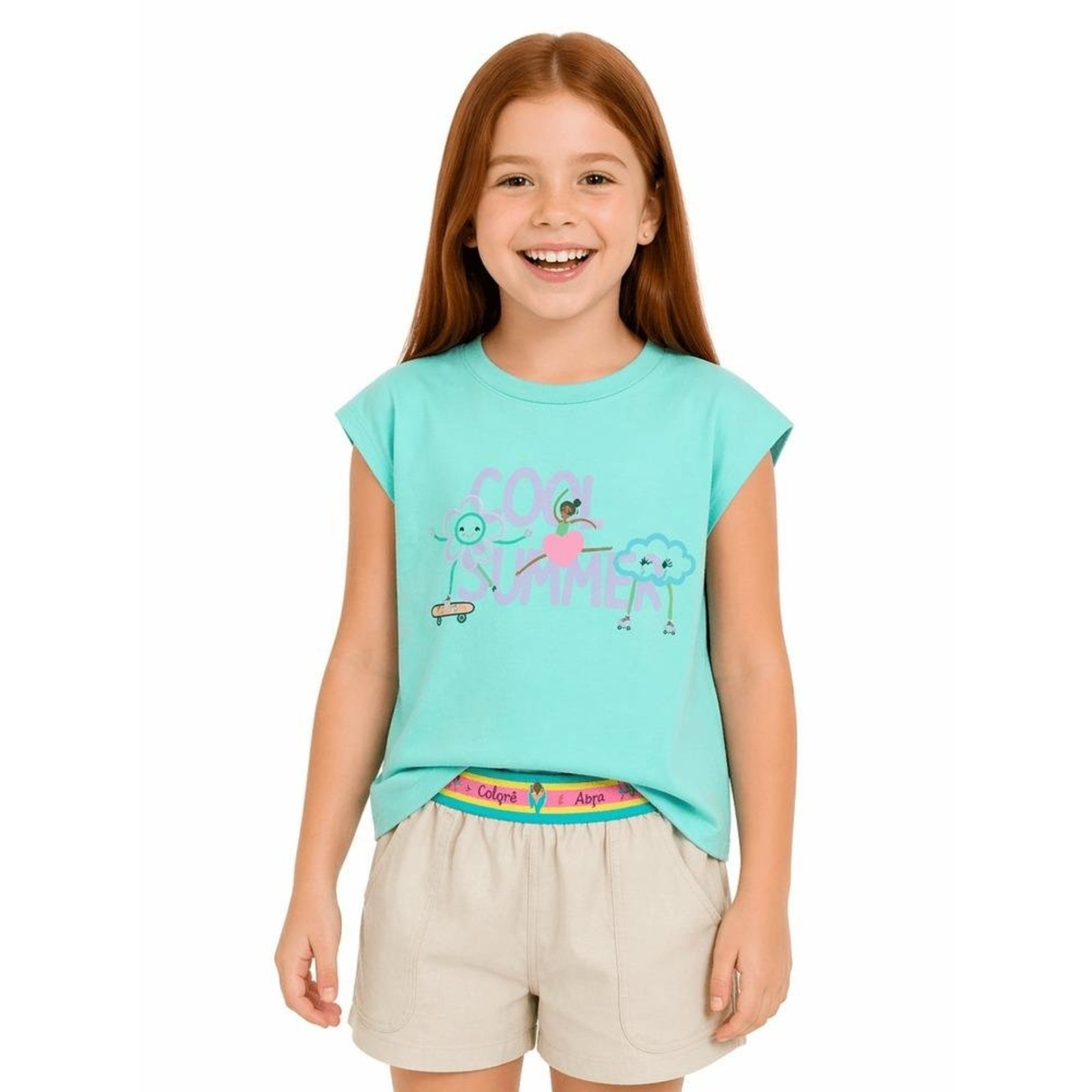Infantil - Blusa Menina Diversão Alphabeto