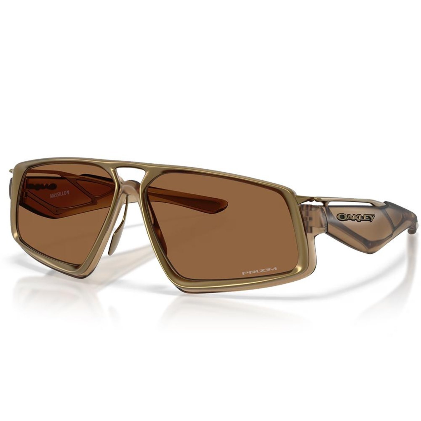 Vista 2 Óculos de Sol Oakley Massillon Matte Brown Smoke 0361 marrom brown Oakley marrom brown