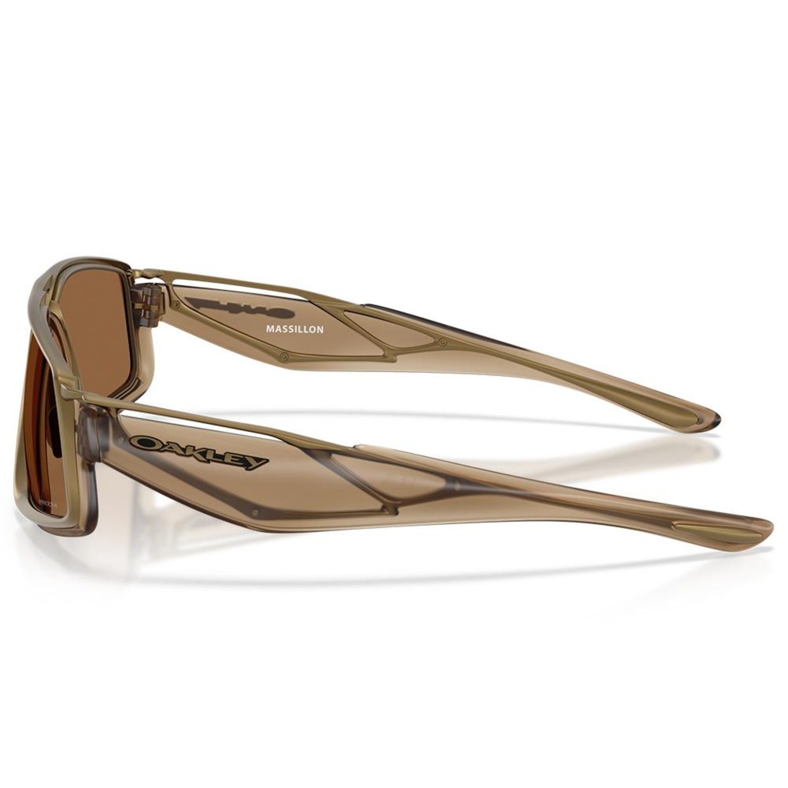 Vista 3 Óculos de Sol Oakley Massillon Matte Brown Smoke 0361 marrom brown Oakley marrom brown
