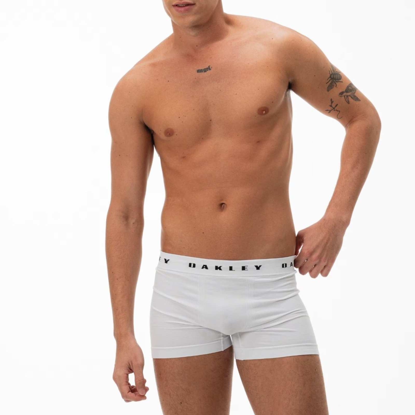 Cueca Oakley Underwear 2Pack 6" White Masculina"