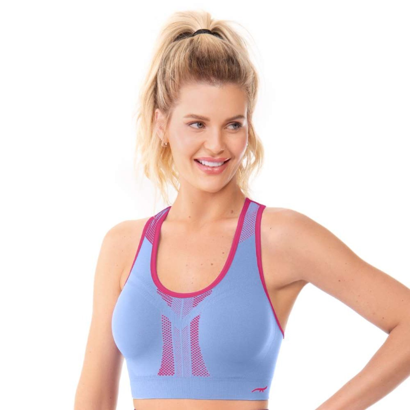 Top Fitness Discovery Dupla Face Jardim de Hortênsias Zee Rucci