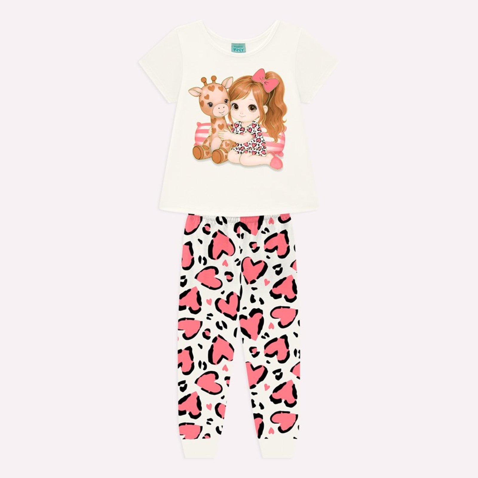 Pijama Menina em Algodão Kyly