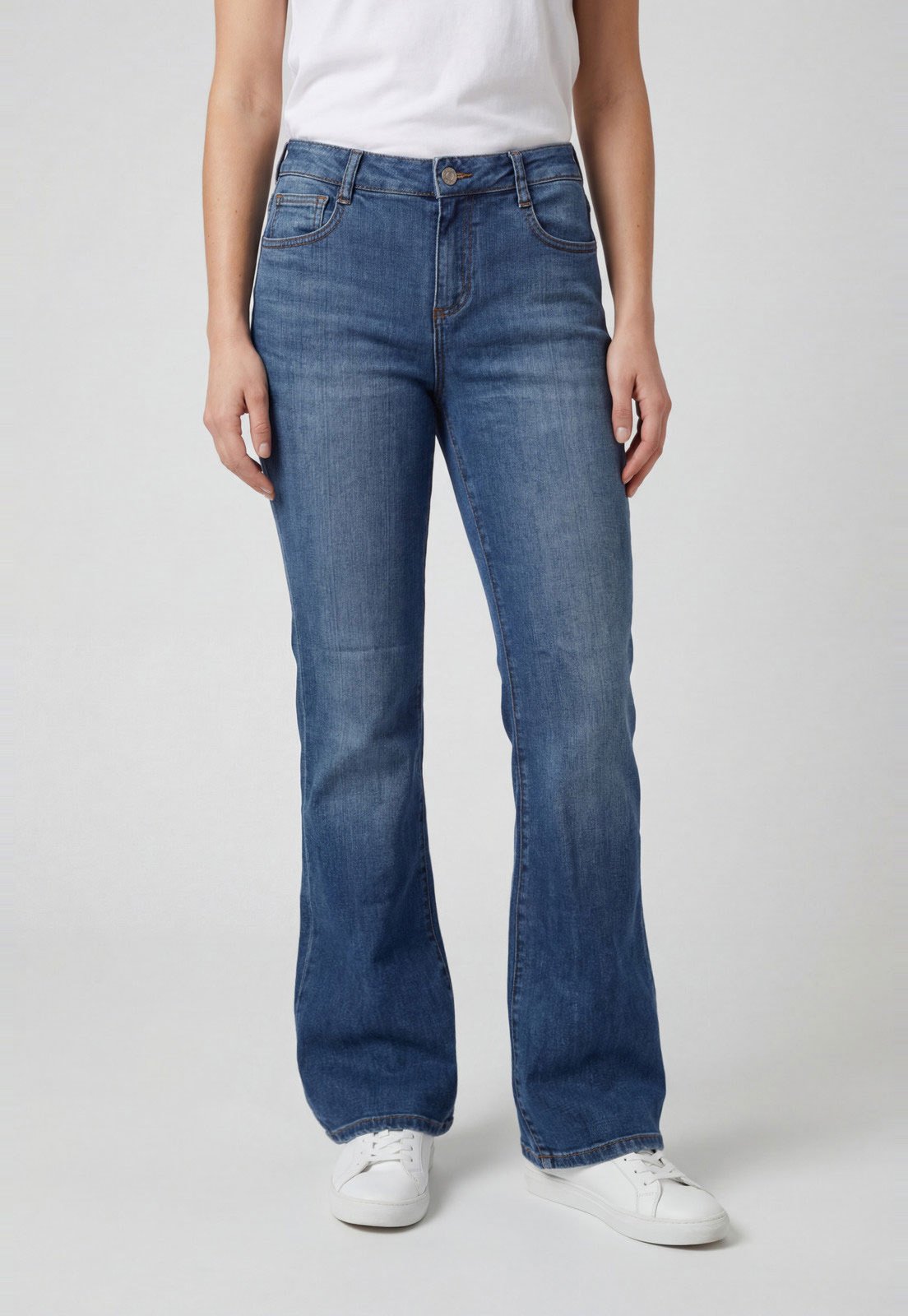 Vista 2 Calça Feminina Colcci Jeans azul Colcci Jeans azul