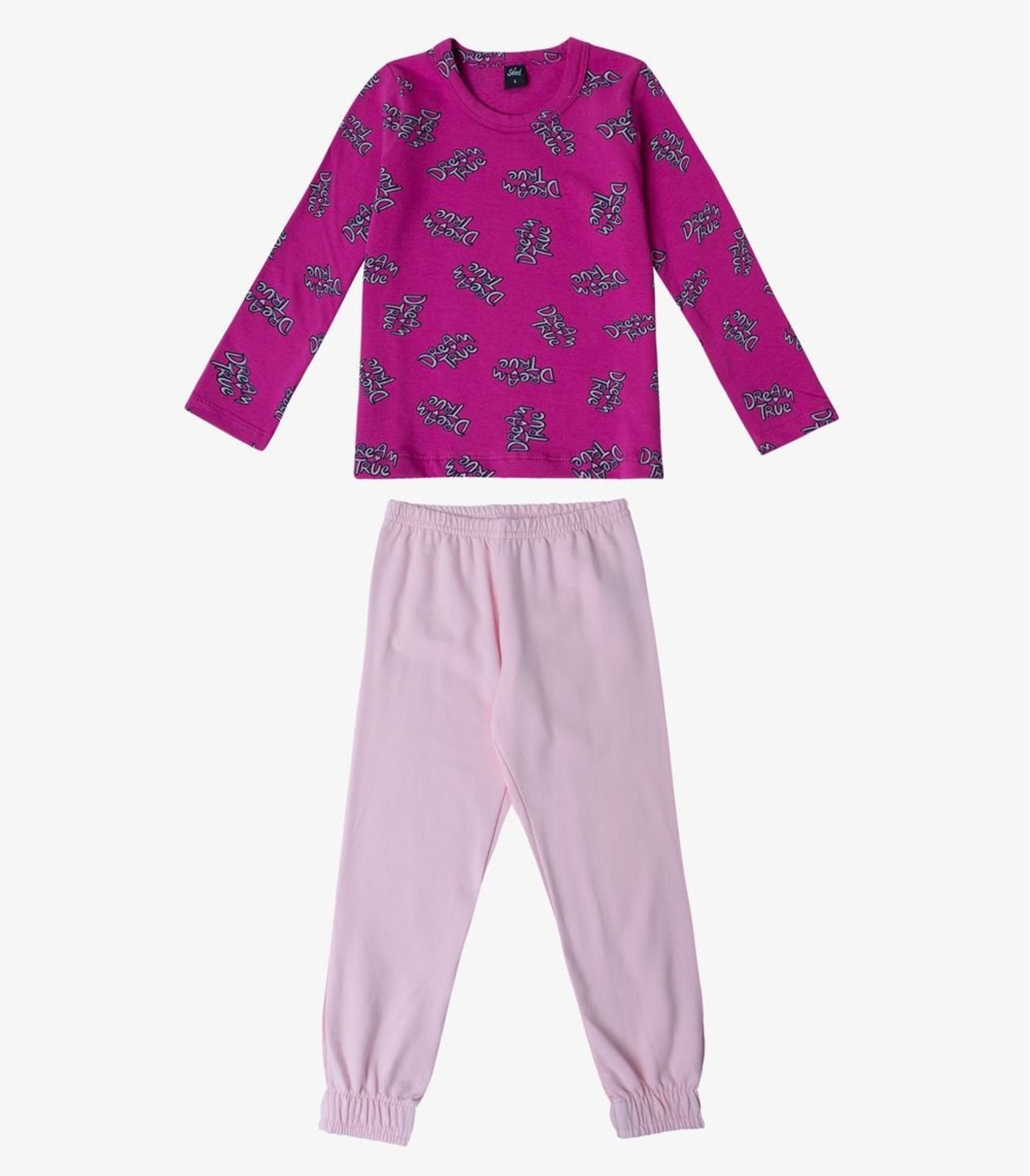 Pijama Menina Select Rosa