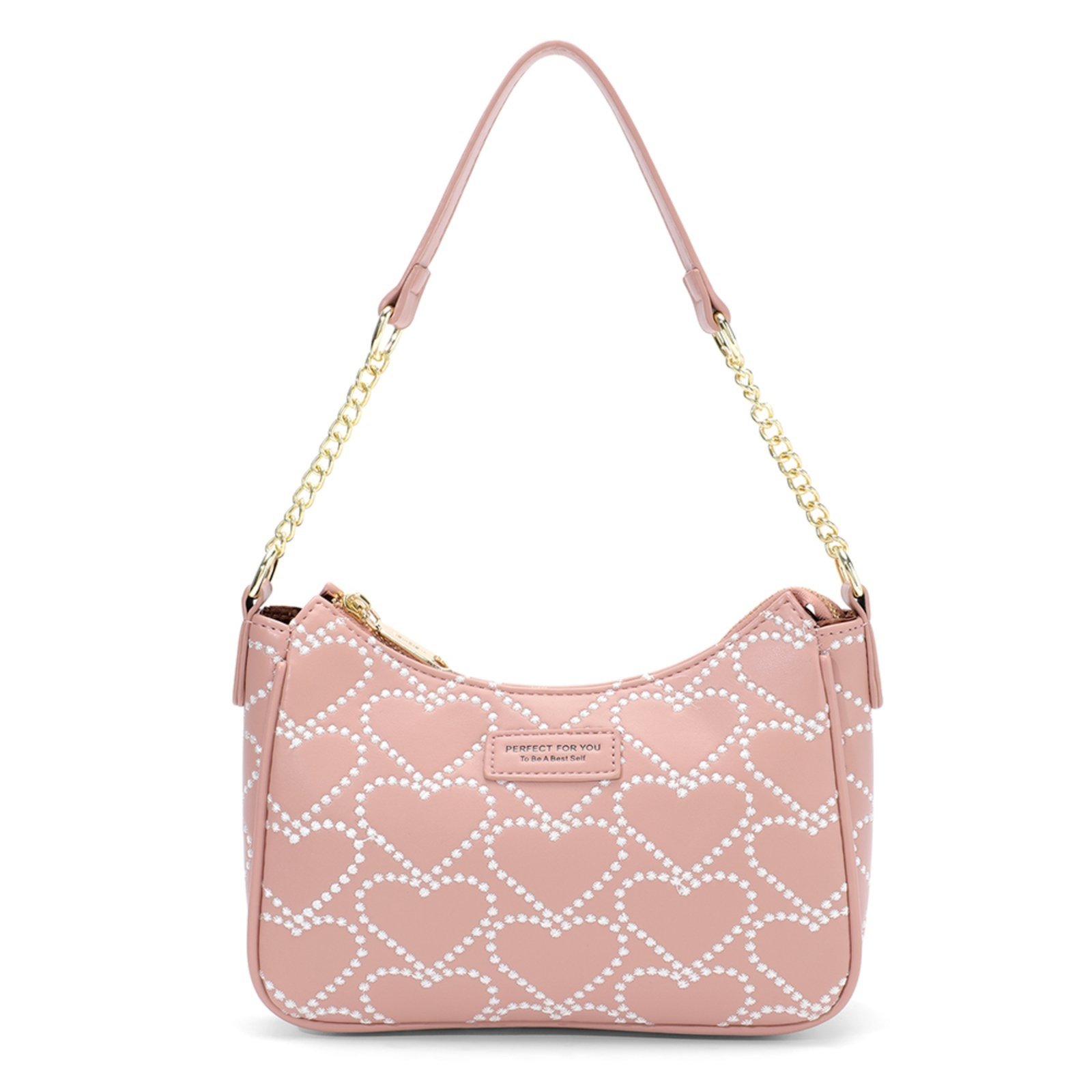 Bolsa Feminina Impermeável Transversal Perfect For You Reforçada Alça Removível