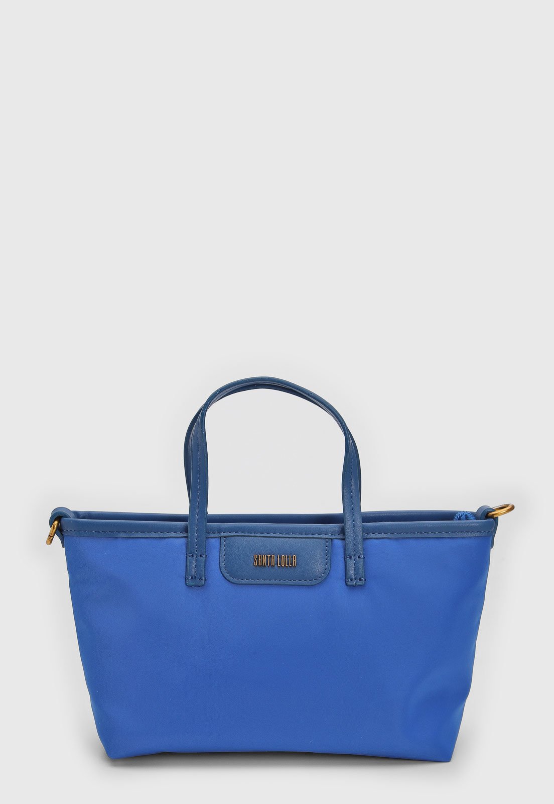 Bolsa Tiracolo Santa Lolla Logo Azul