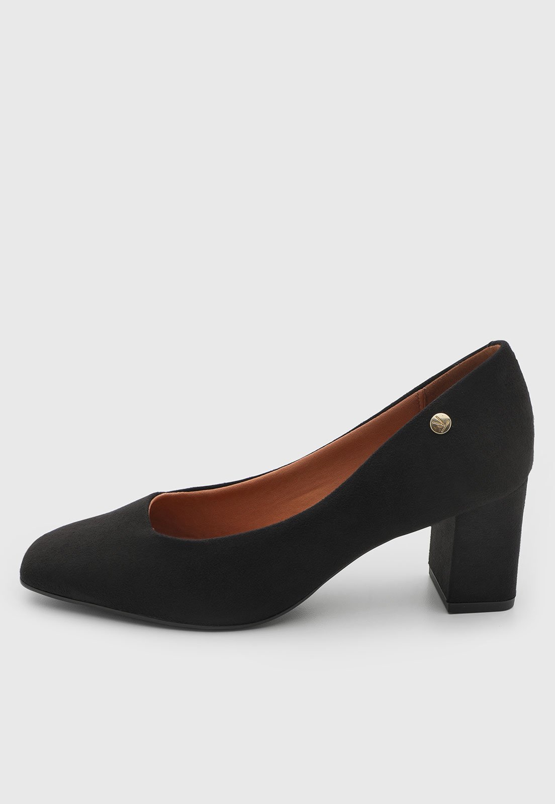 Scarpin Feminino Vizzano Salto Médio Preto