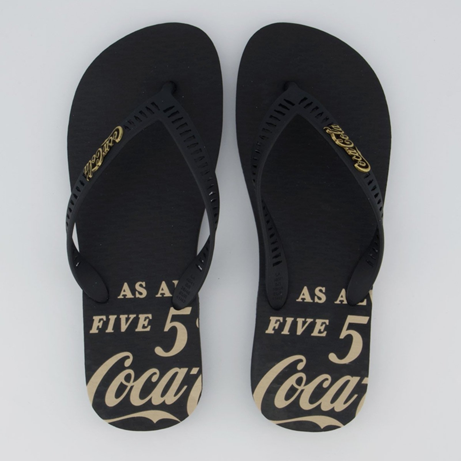 Chinelo Coca Cola Always Preto