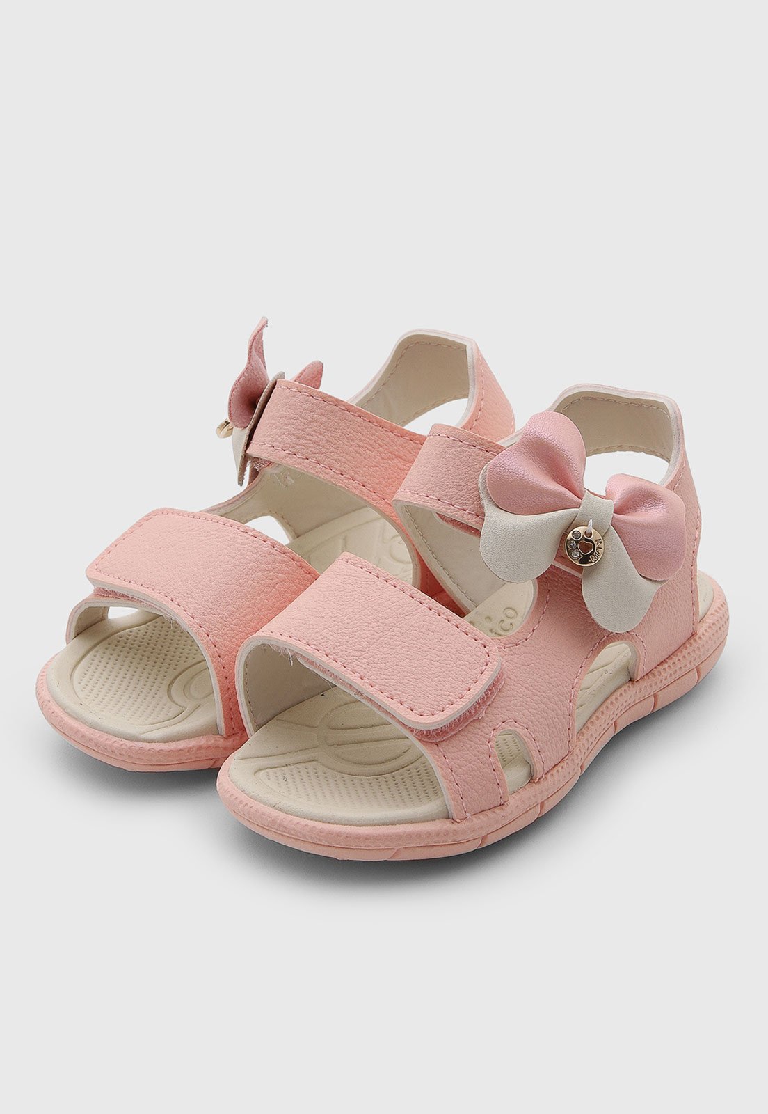 Infantil - Sandália Klin Tic Tac Rosa