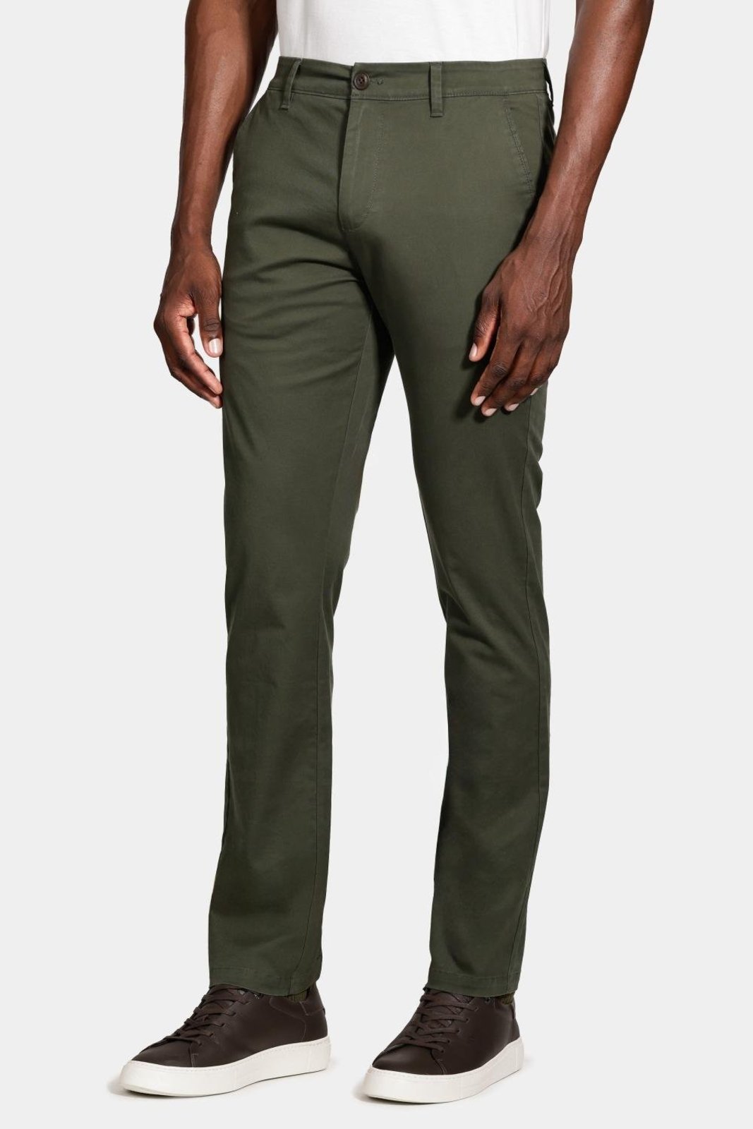 Calça Aramis Chino Slim Básica Premium