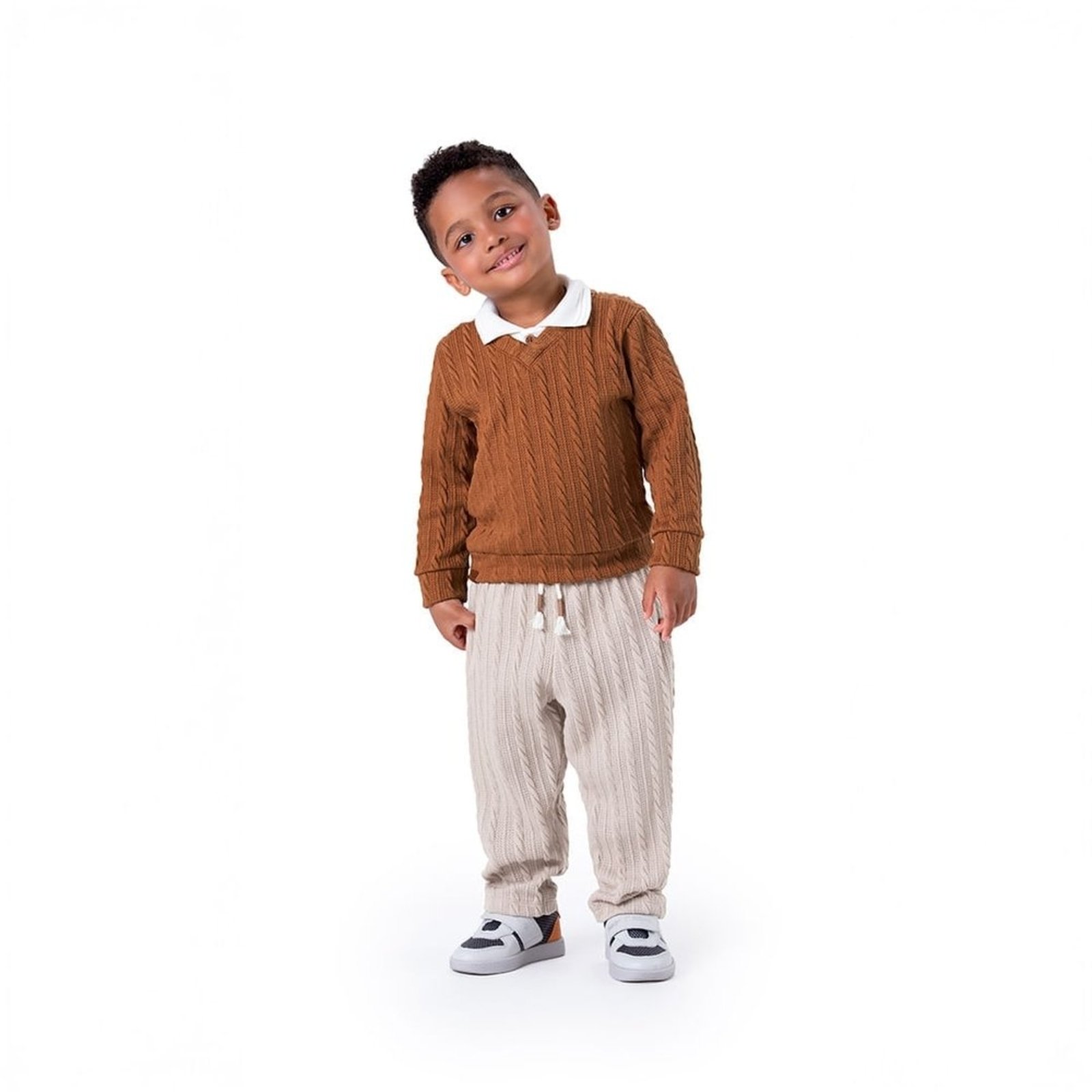 Infantil - Calça Tricot Menino Marisol