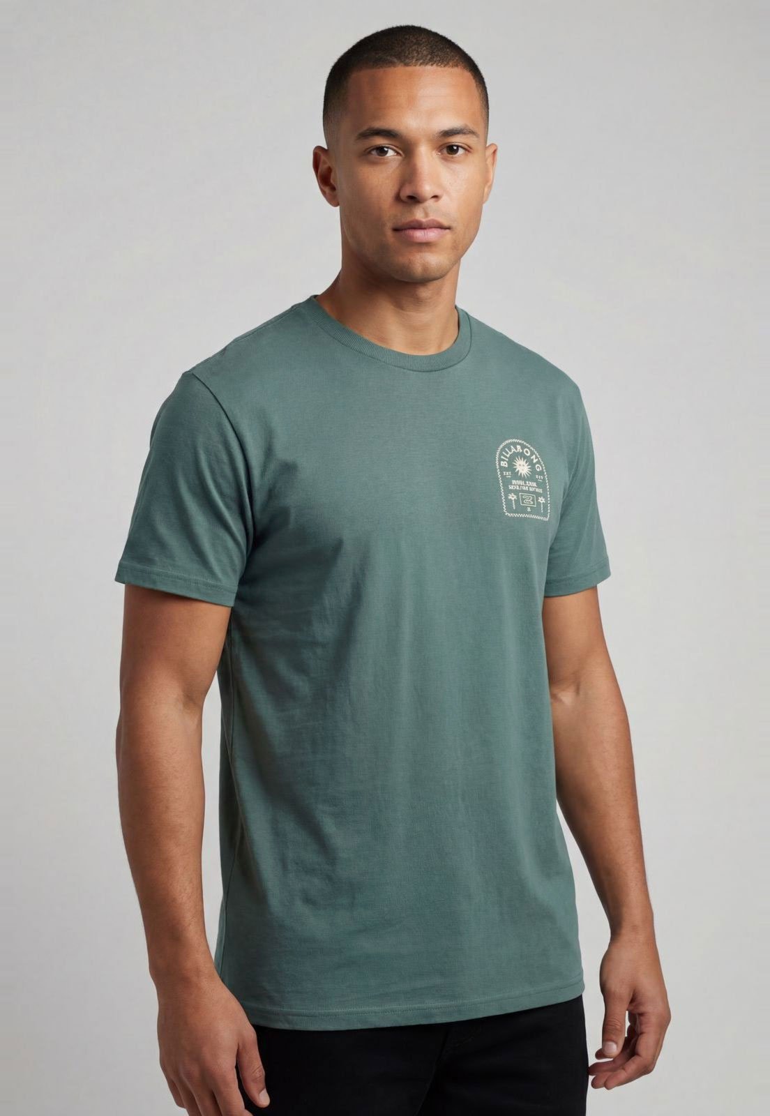 Camiseta Masculina Billabong Portal Verde