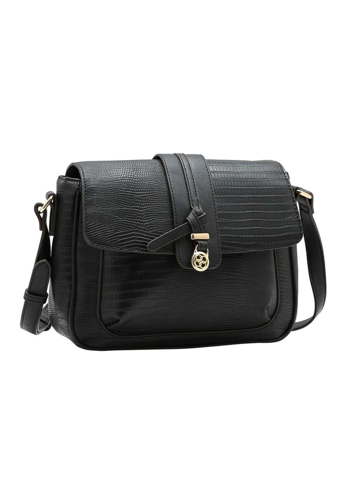 Bolsa Feminina Chenson Transversal Utilitario 3485927 Preto