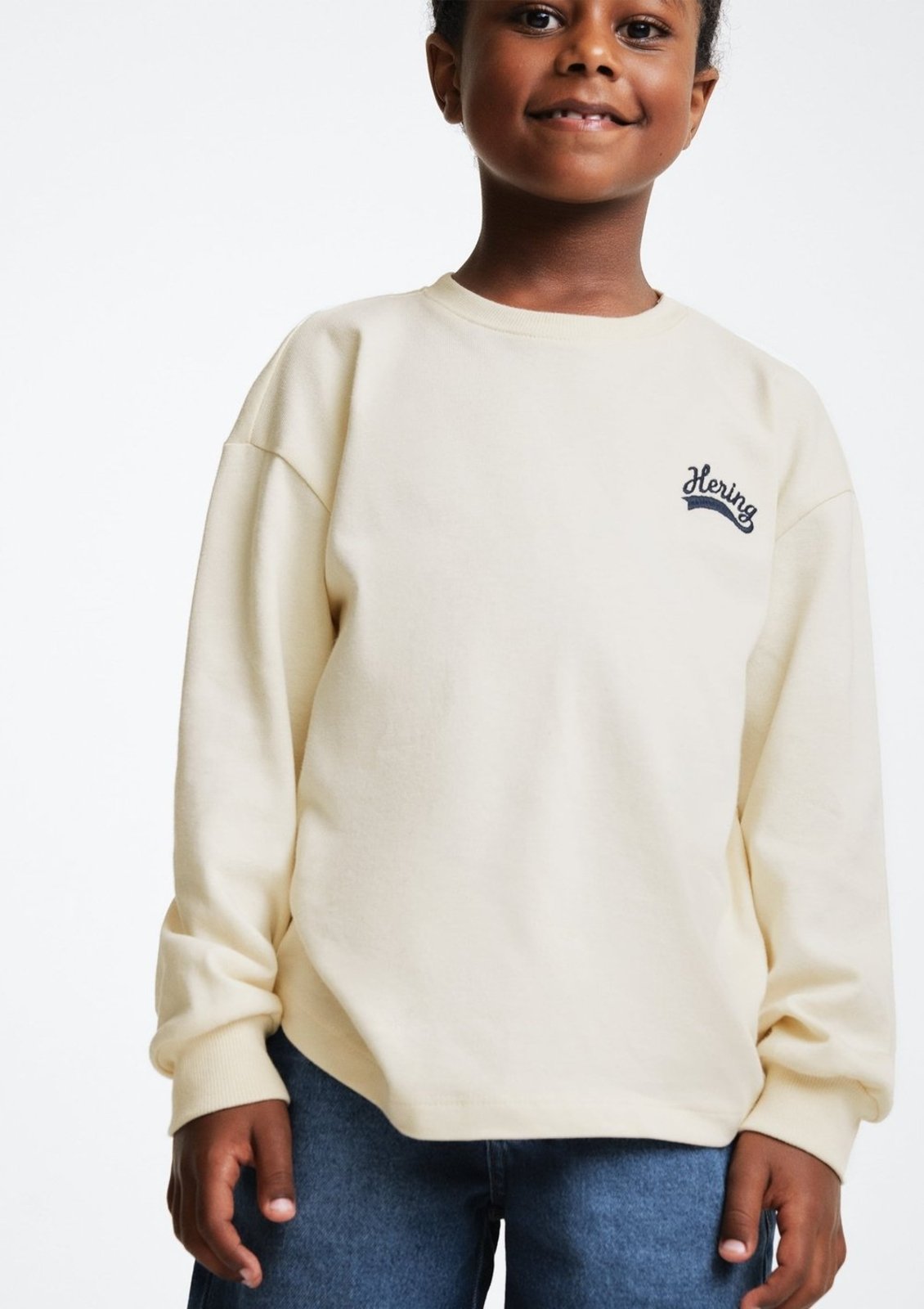 Infantil - Camiseta Menino Manga Longa Com Bordado Hering