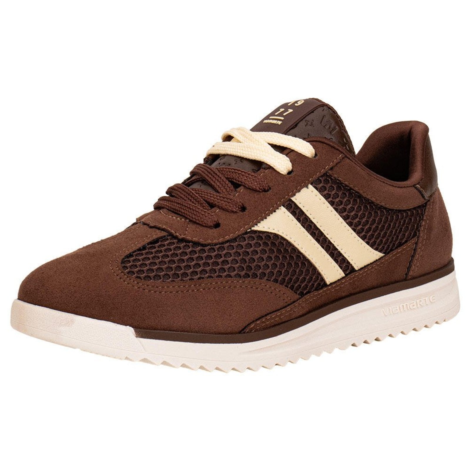 Tênis Feminino Casual Via Marte 226018 5836018 Marrom