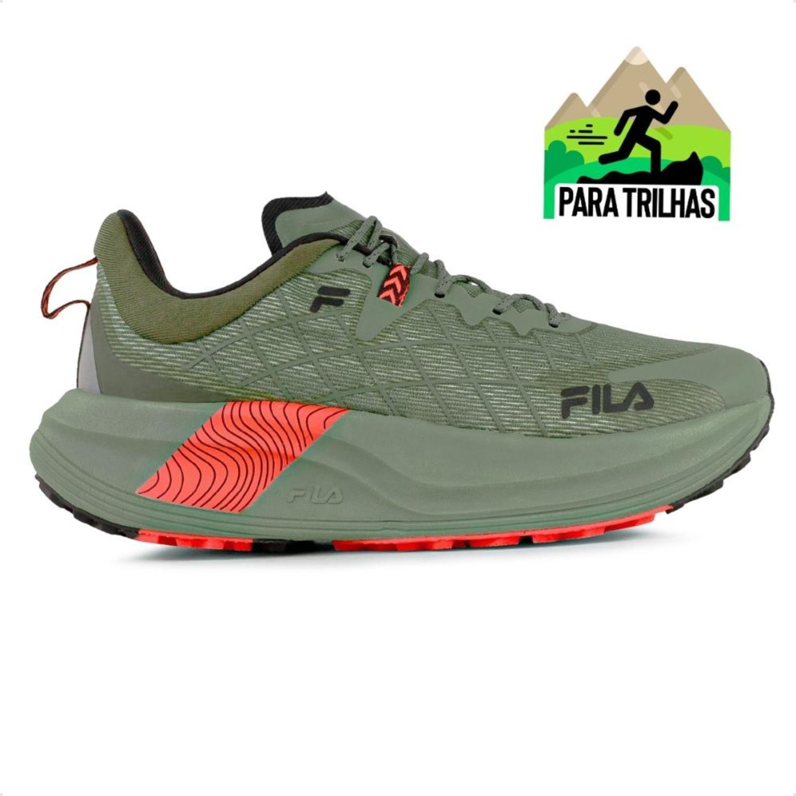 Tênis Fila Racer Skytrail Masculino Verde