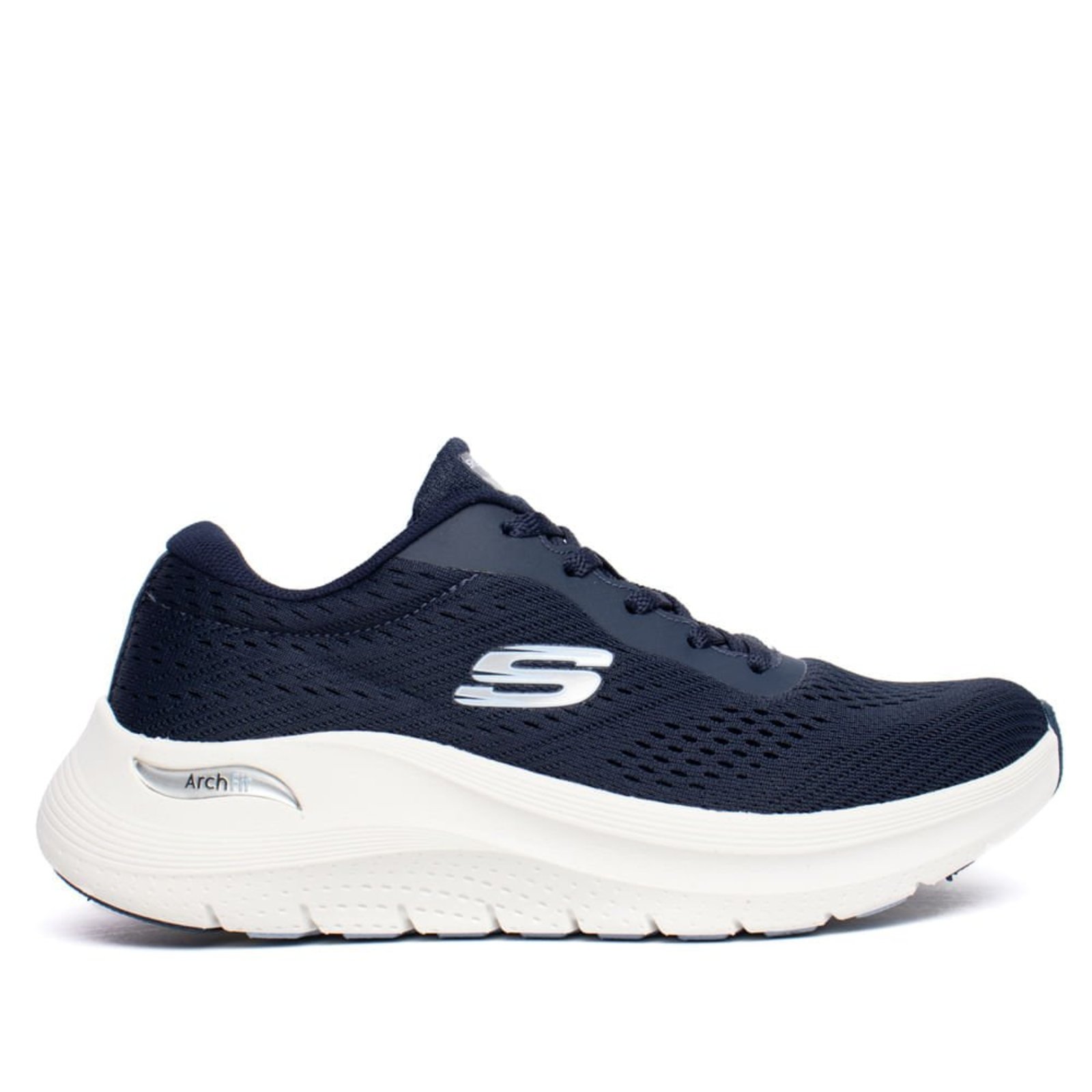 Tênis Feminino Skechers Arch Fit 2.0 Impacto Marinho/Branco