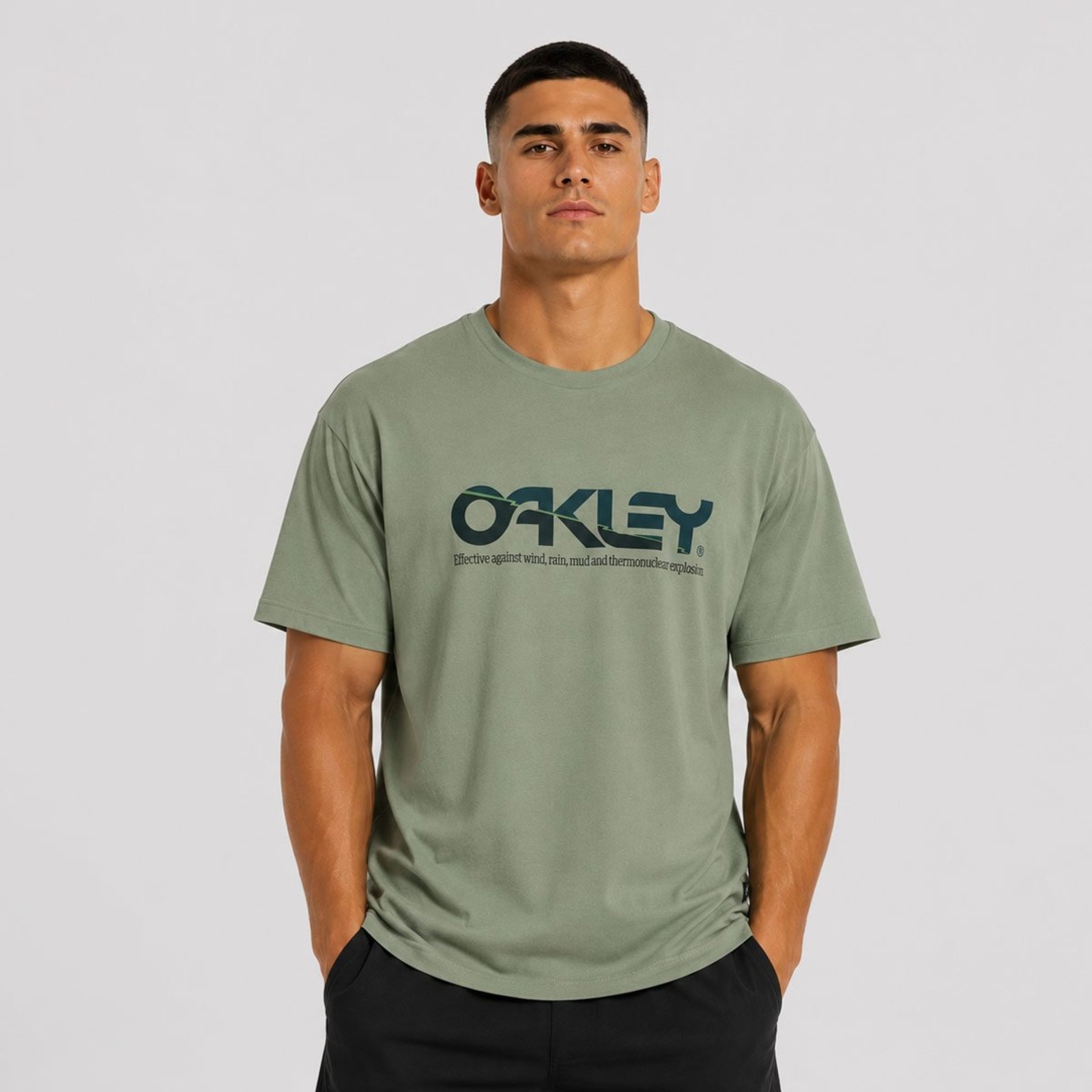 Camiseta Oakley B1B Thunder SS Verde