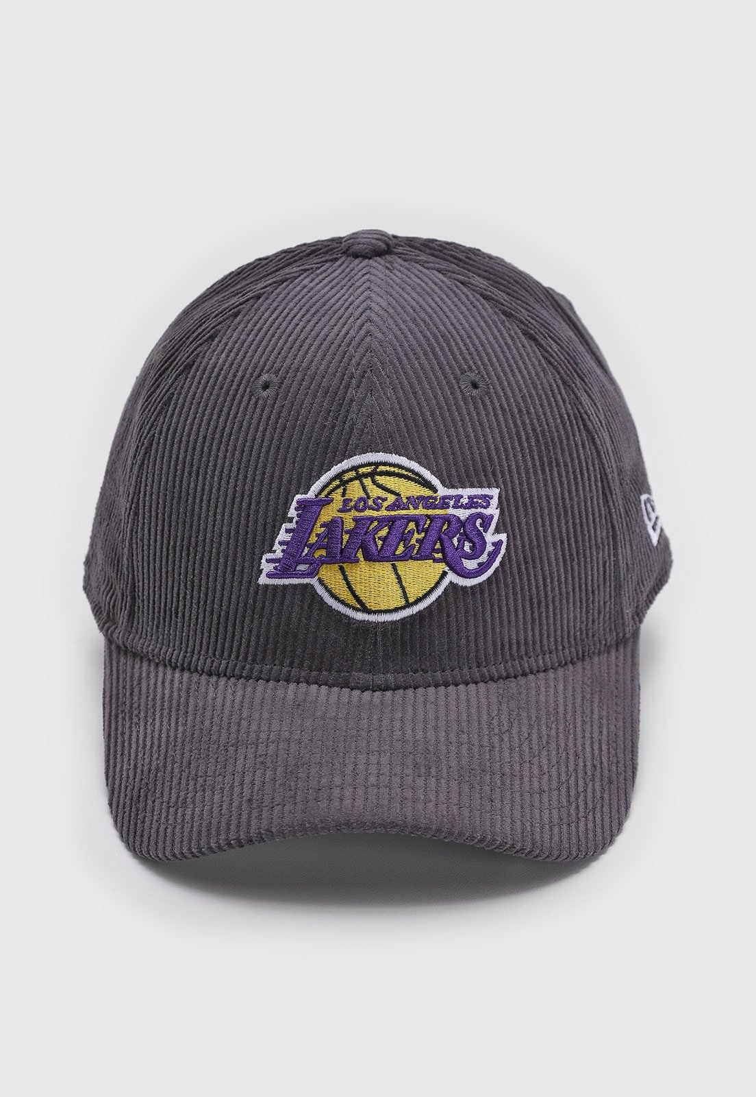 Vista 2 Boné Unissex New Era Cord 9Forty Los Angeles Lakers new era roxo