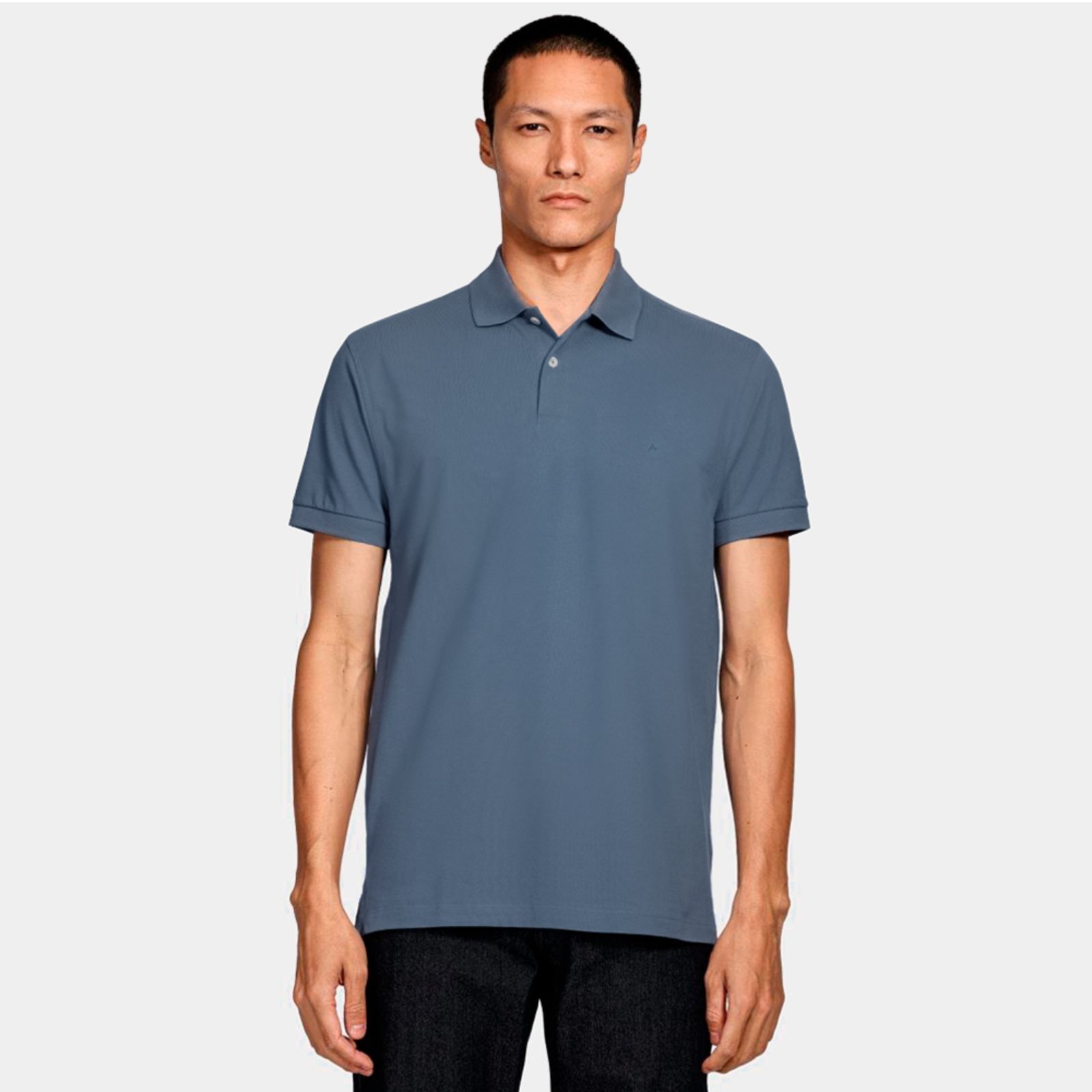 Camisa Polo Aramis Basic Piquet Ve26 Azul Masculino