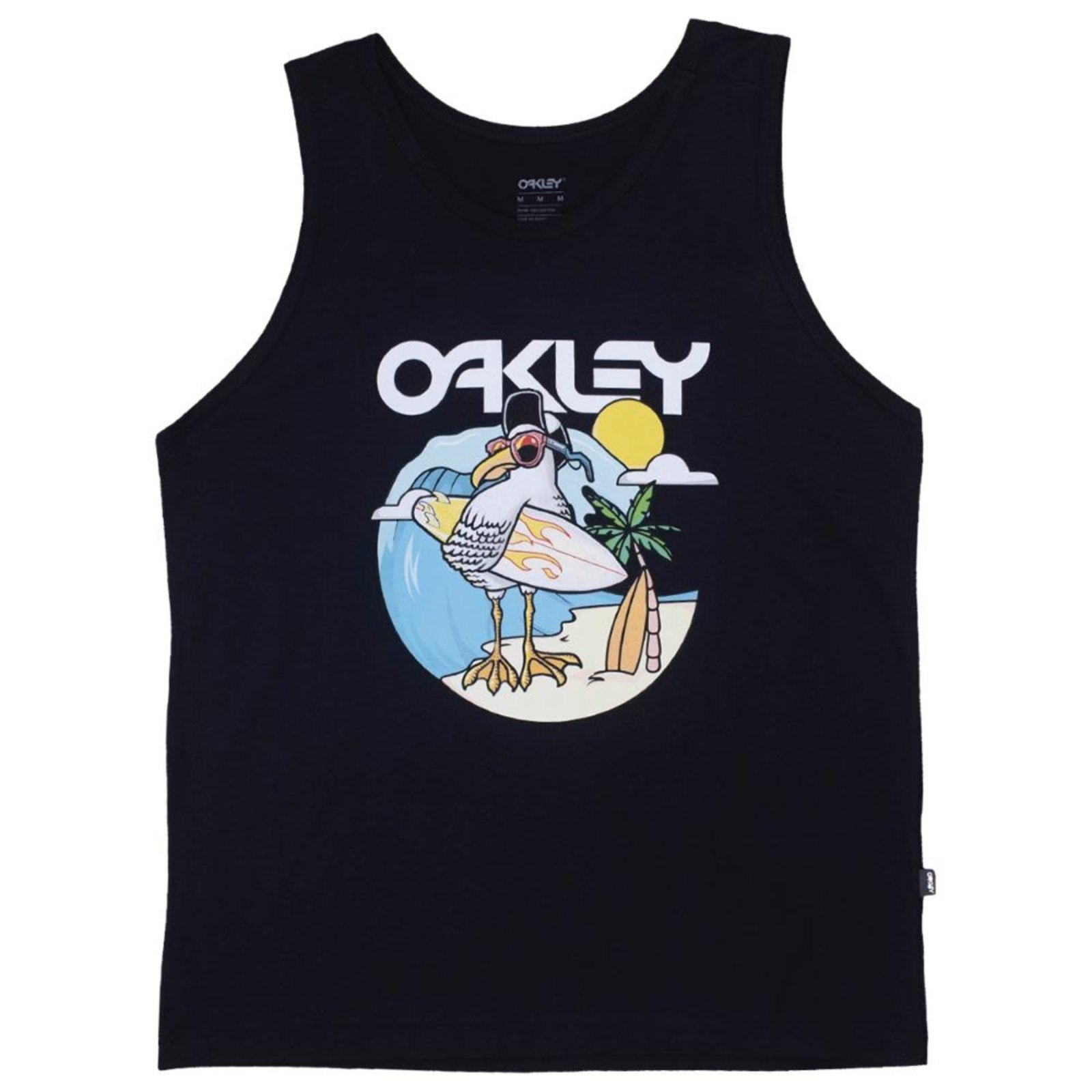 Regata Oakley Mad Seagull Tank Preto